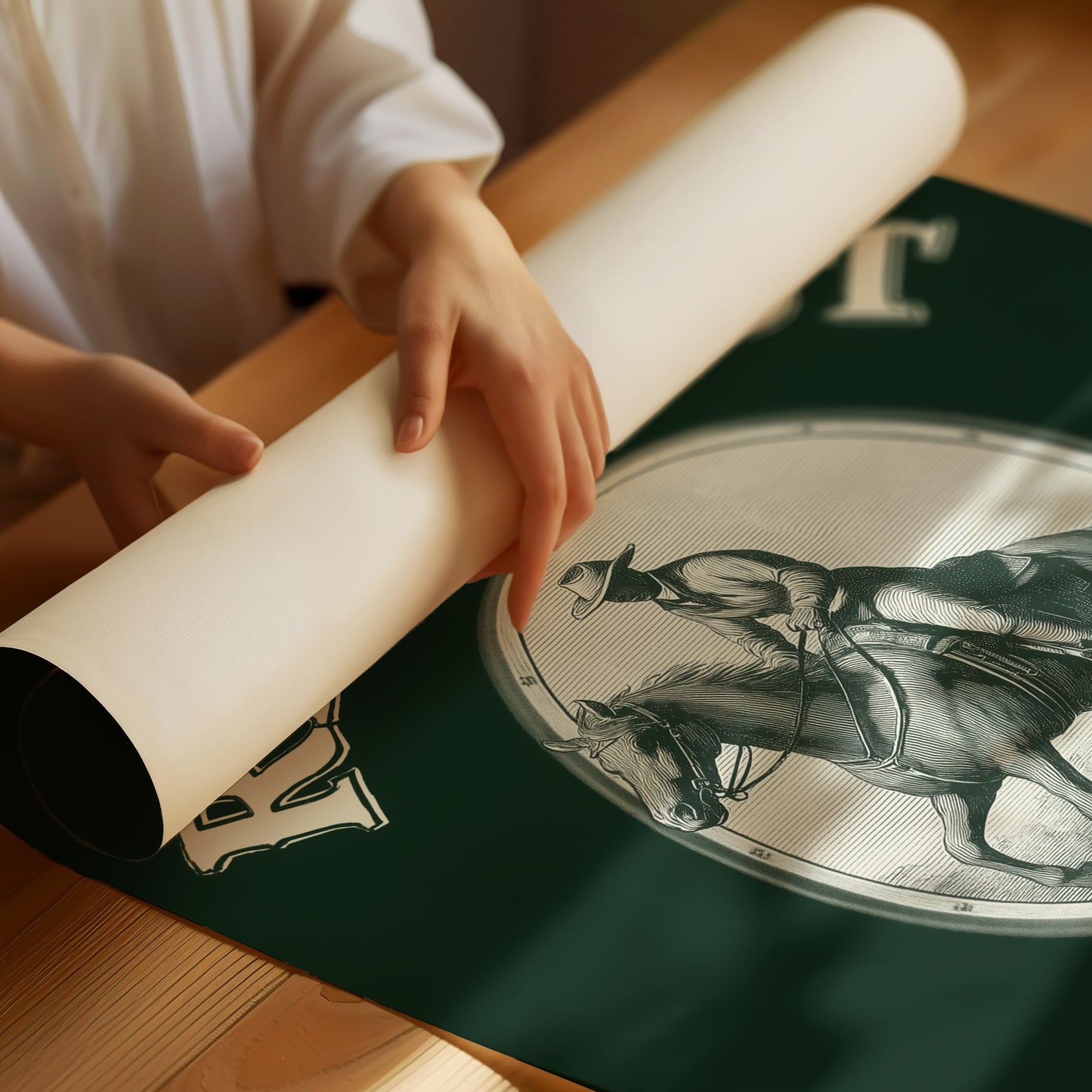 Saddles Call Through Ancient Dust