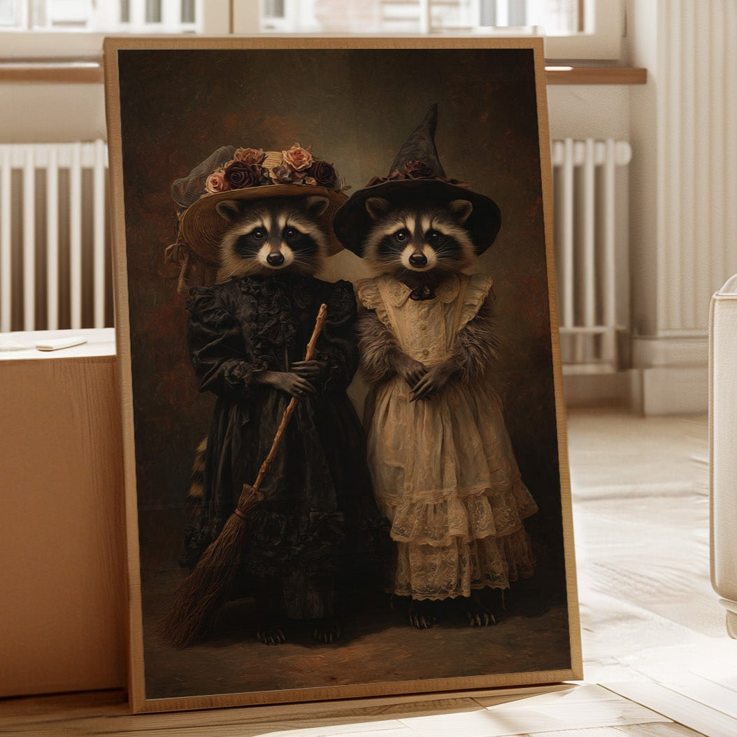 Charmed Companions in Curious Attire