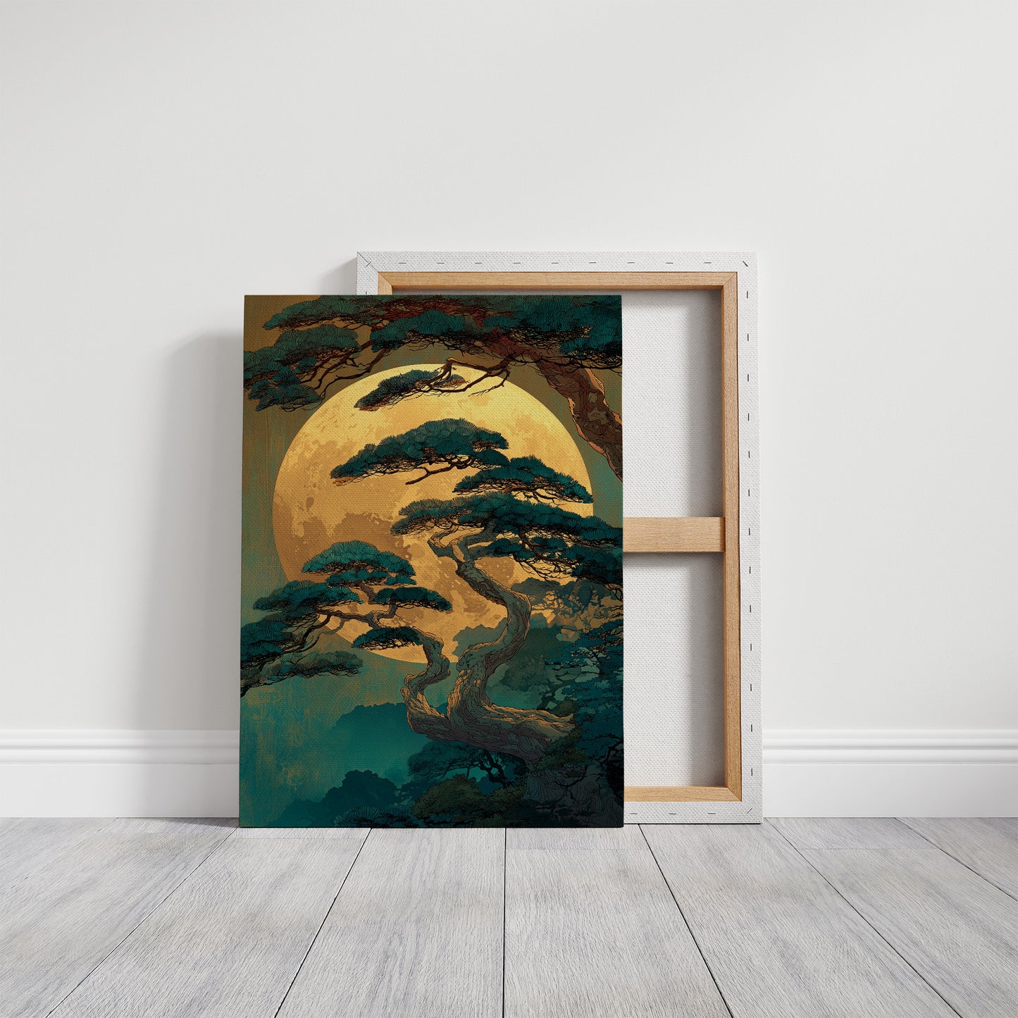 Moonlit Pines Tell Ancient Tales