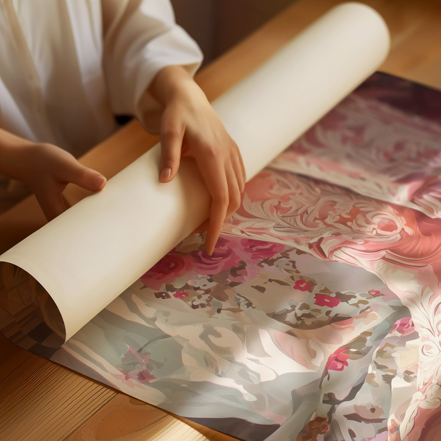 Roses Dance On Wedding Boots