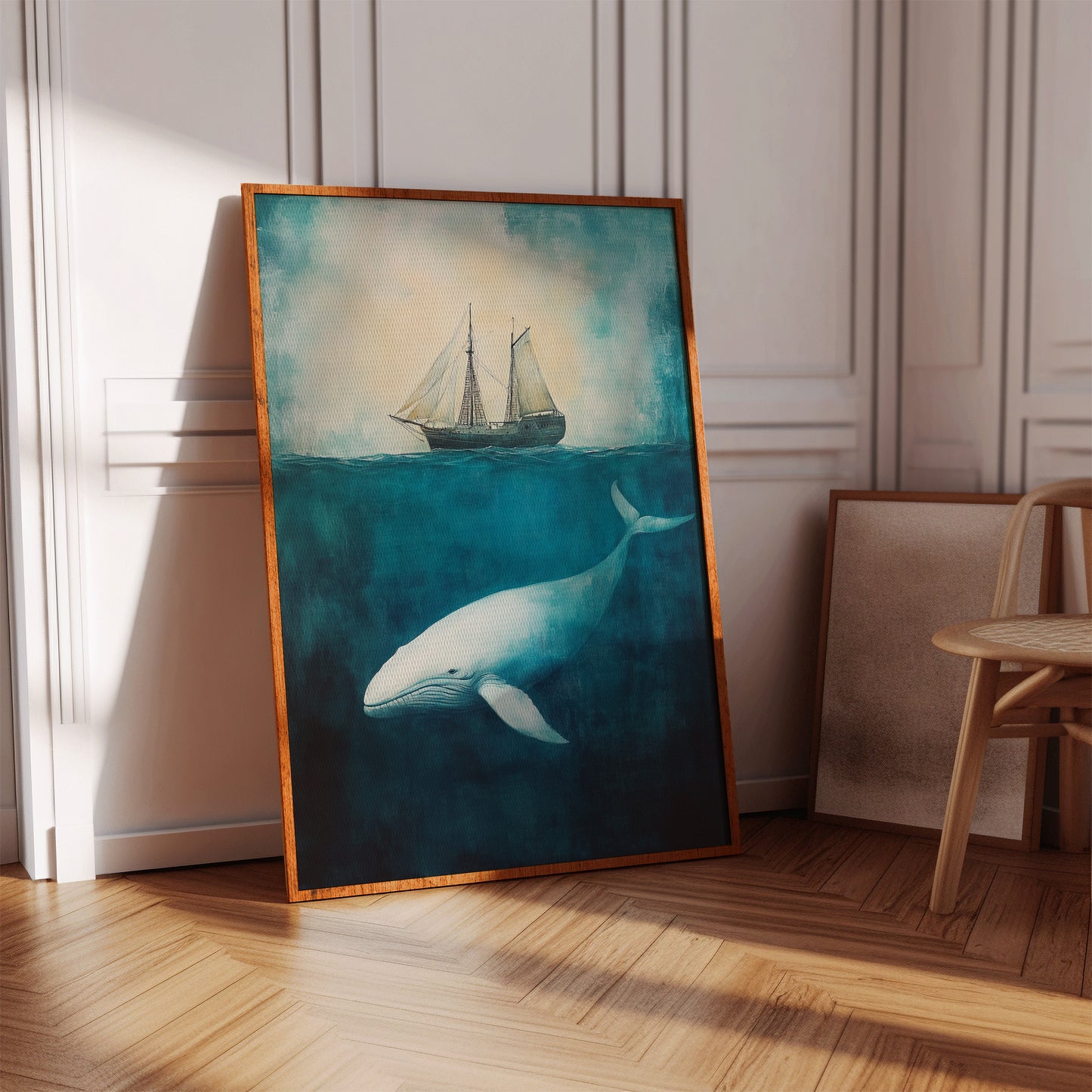 Deep Blue Silence and the Whale