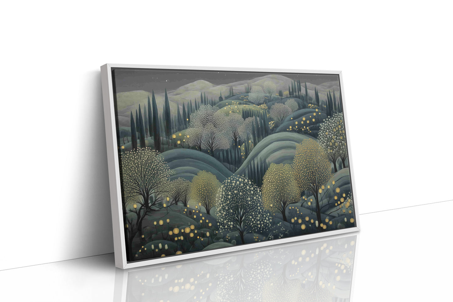 Fireflies Dance Through Tuscan Hills