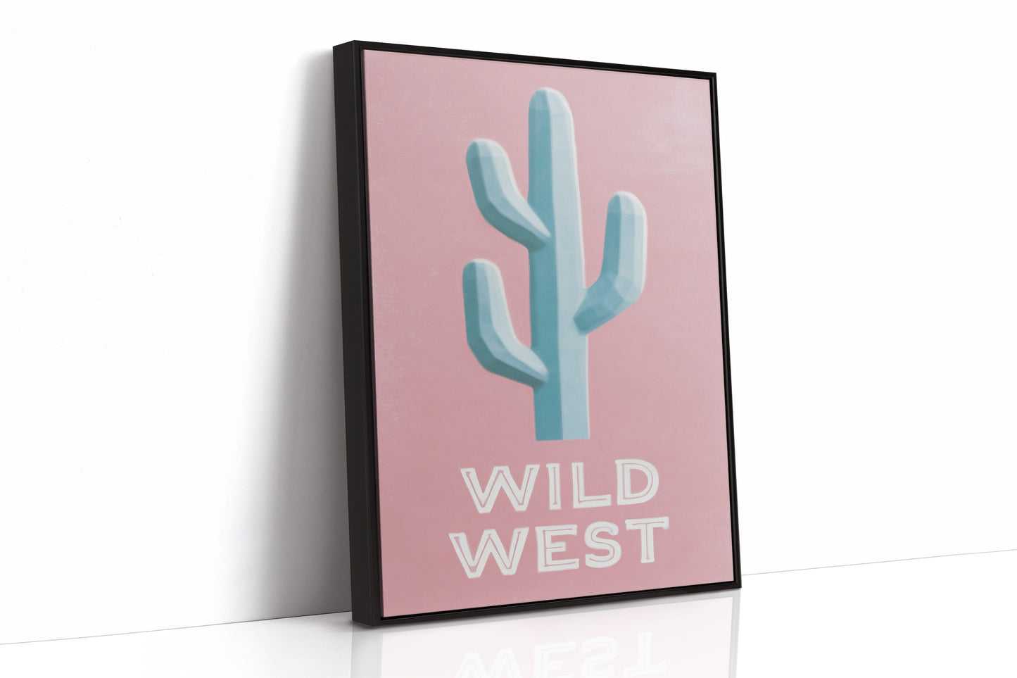 Cacti Beneath Cotton Candy Skies