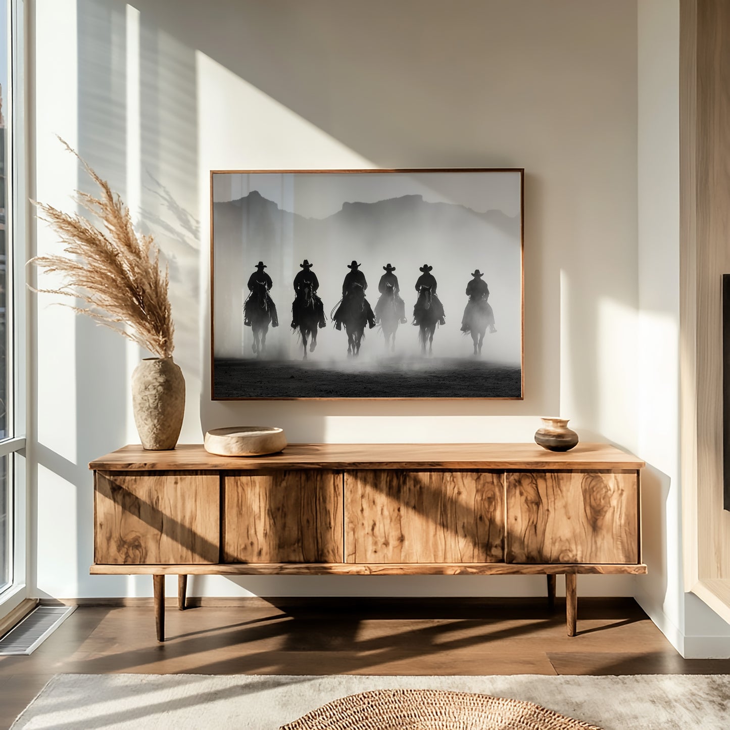 Dawn Riders Chase Mountain Mist