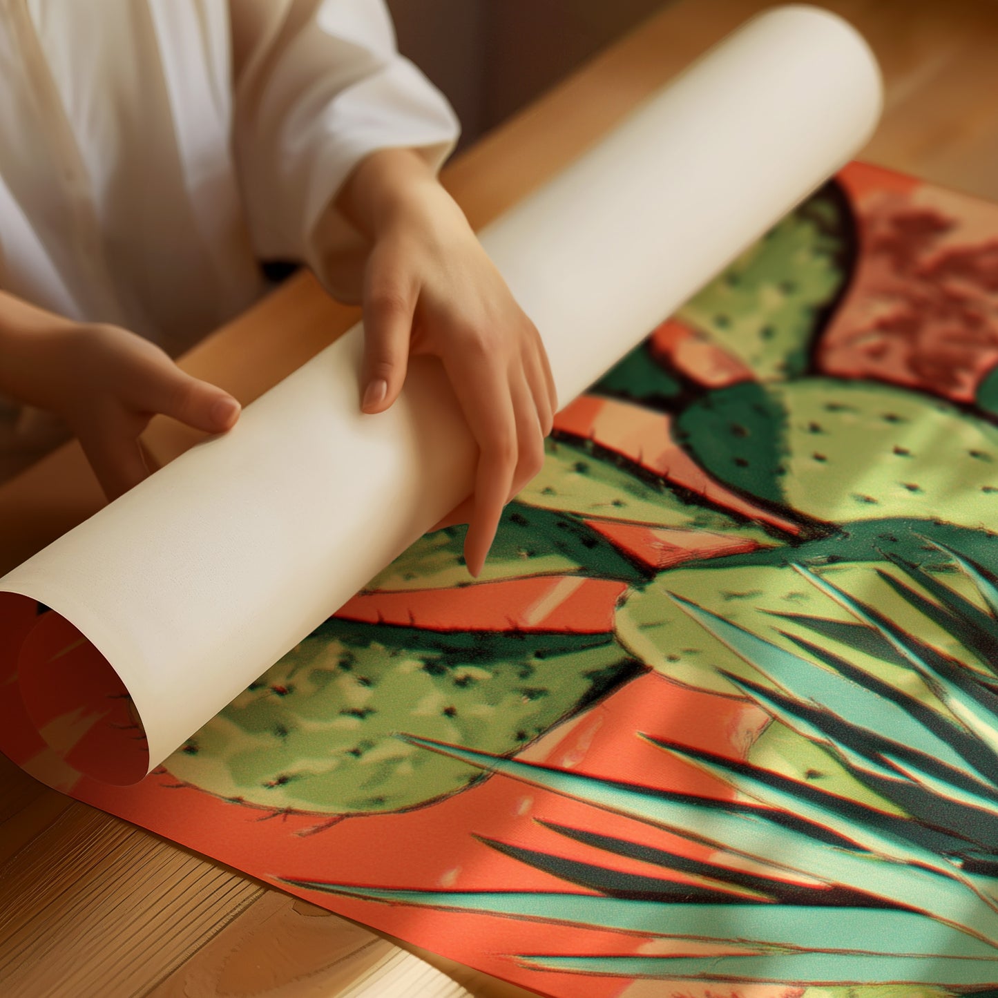 Desert Stories Bloom In Coral