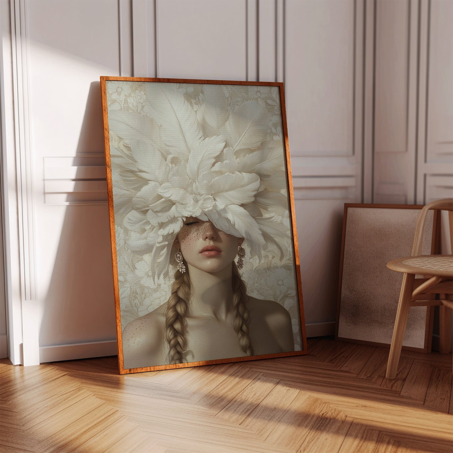 Whispers of Ivory Feathers