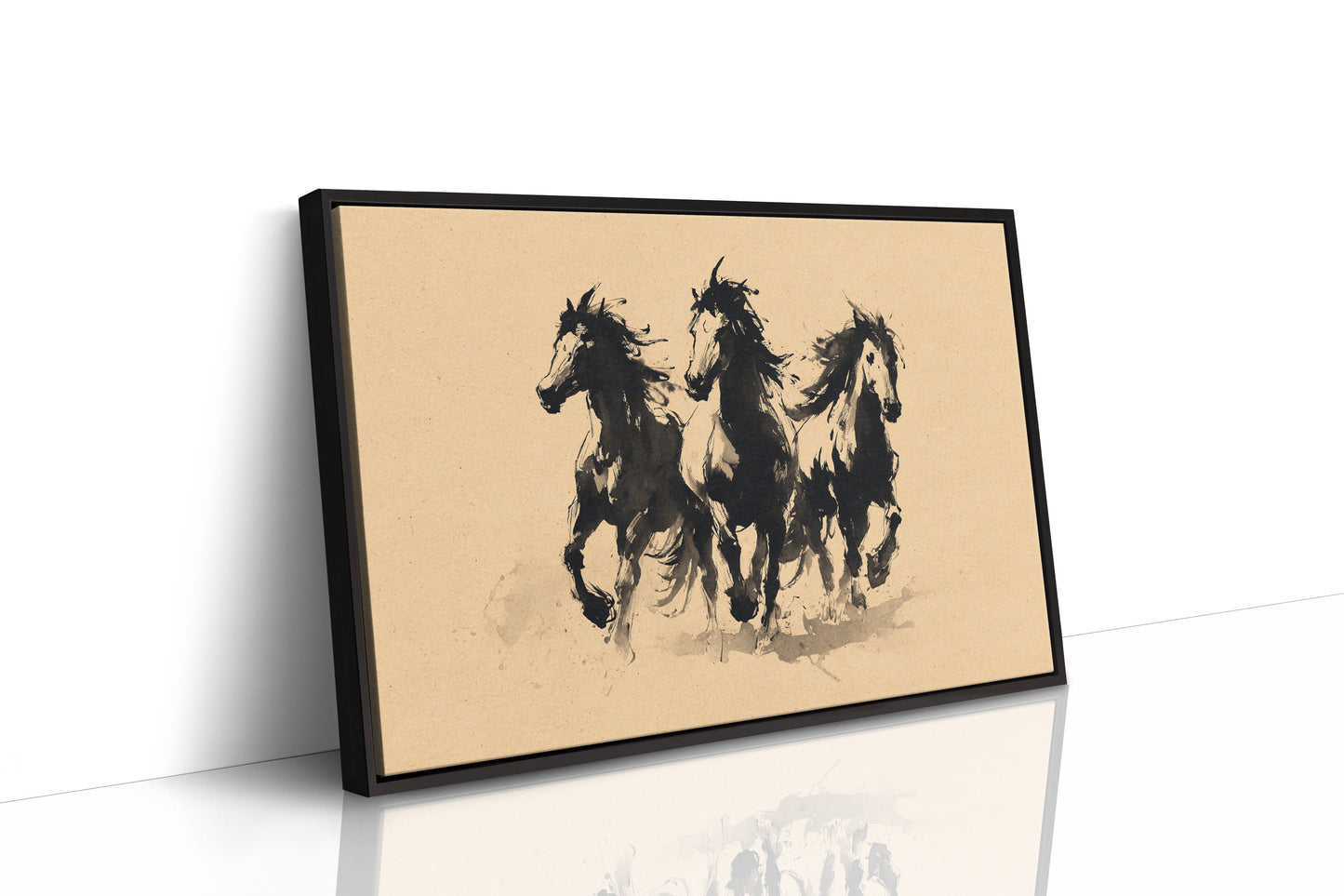 Wild Horses Dance In Ink