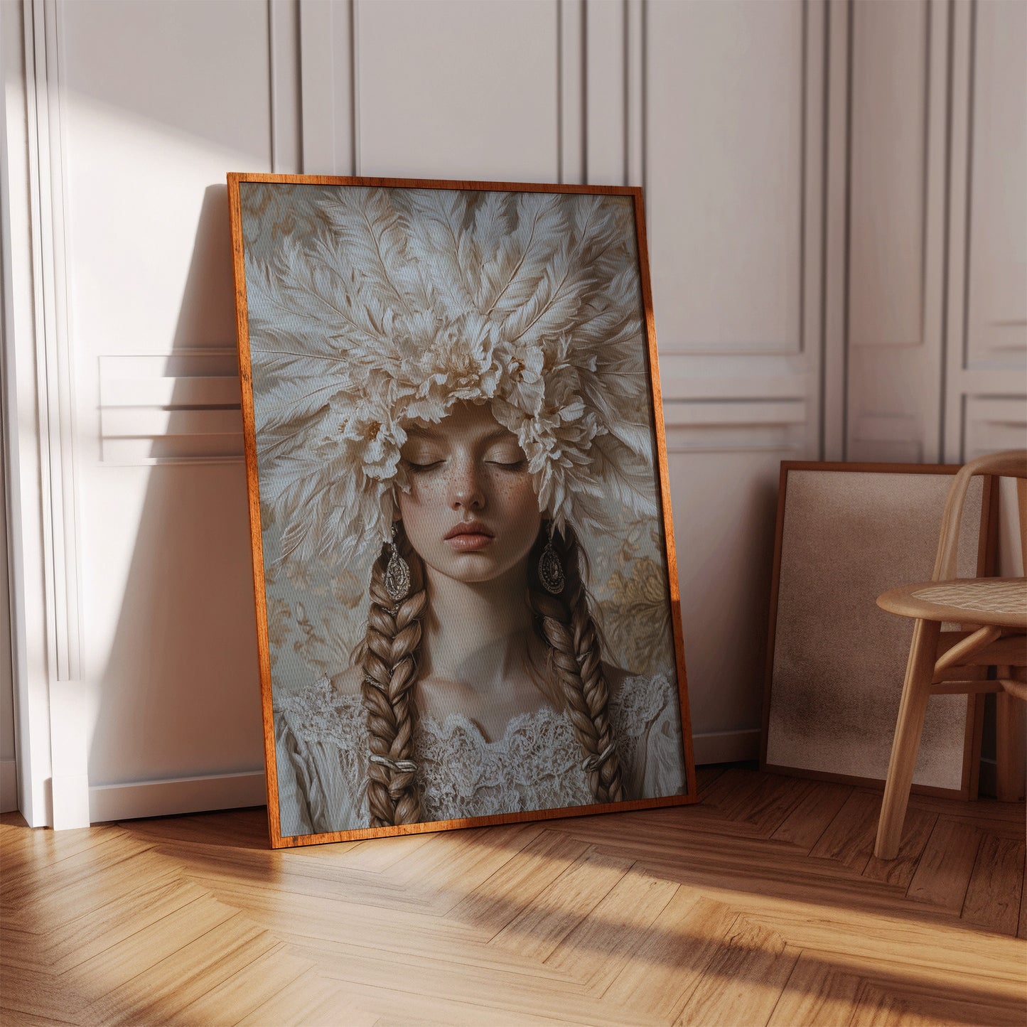 Crowned in Silence and Lace