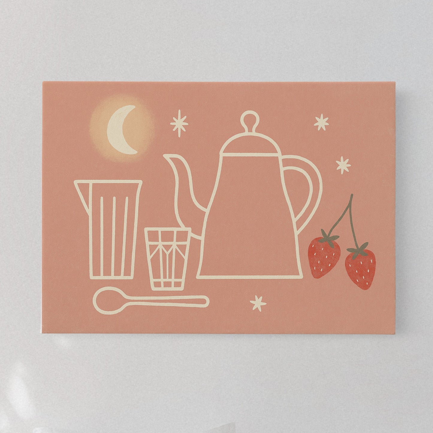 Moonlit Tea and Strawberries