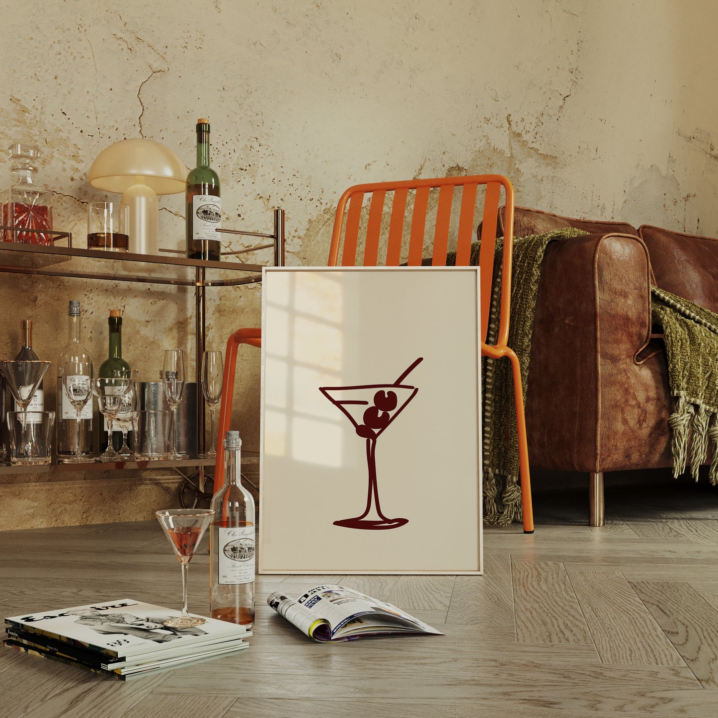 Martini Hours Sketch Simple Pleasures