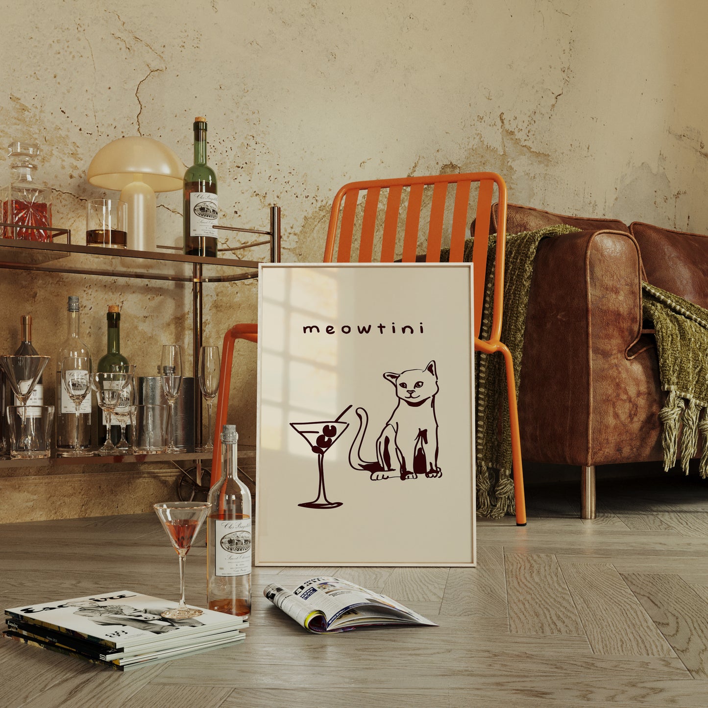 Feline Friday Meets Martini Hour