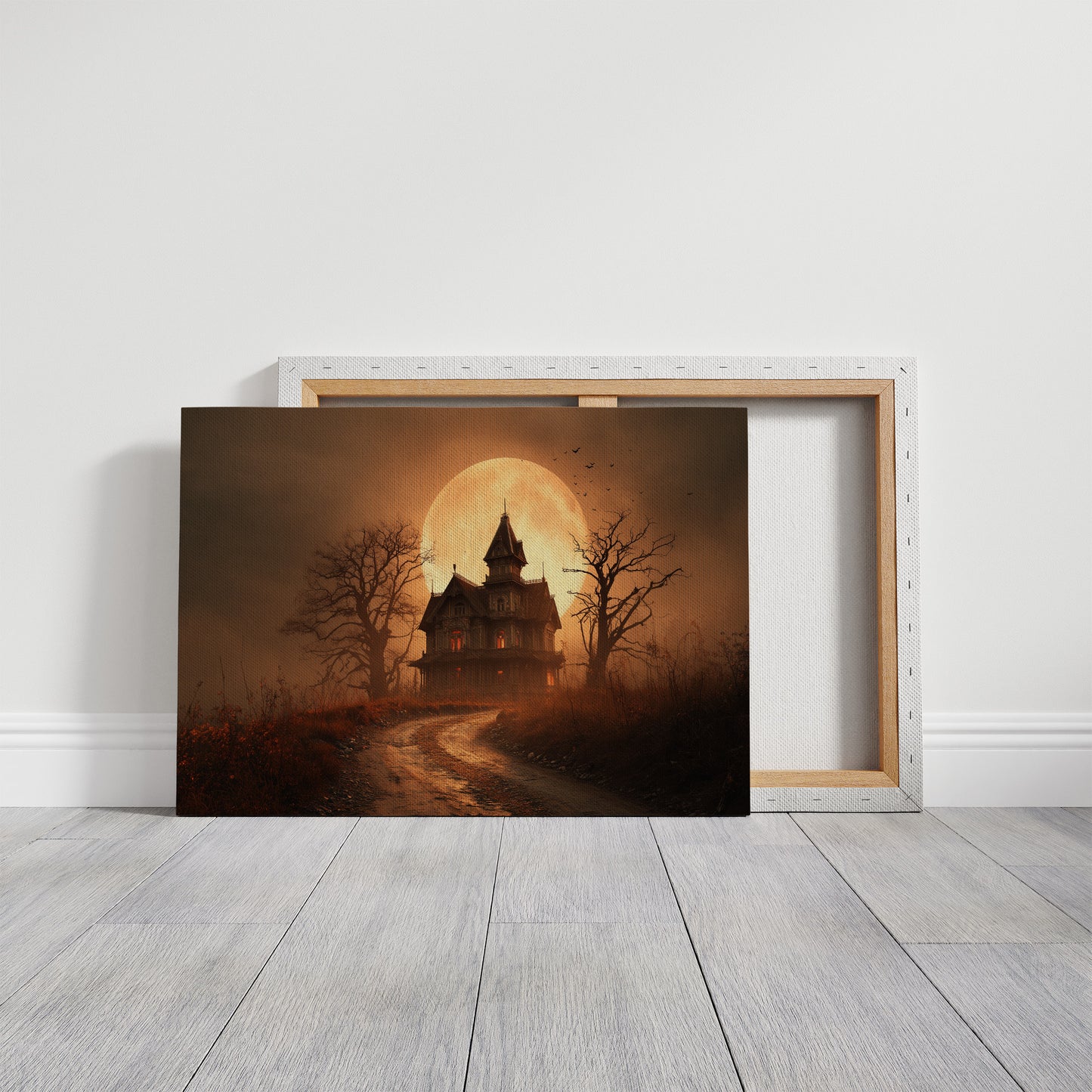 Harvest Moon Haunts Old Road