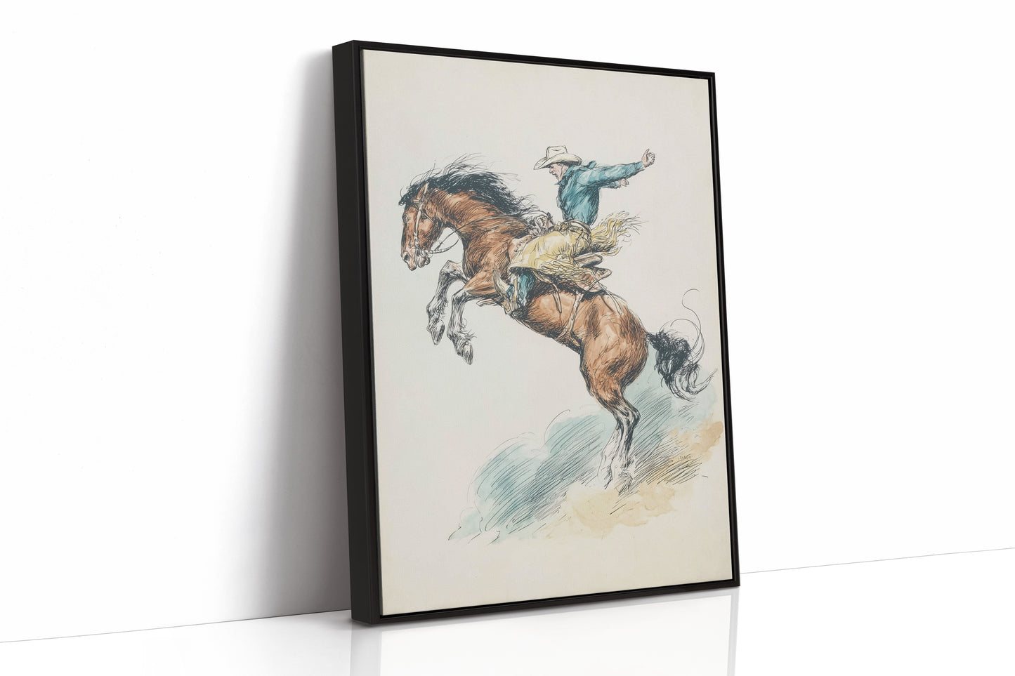Bronco Stories Written In Wind