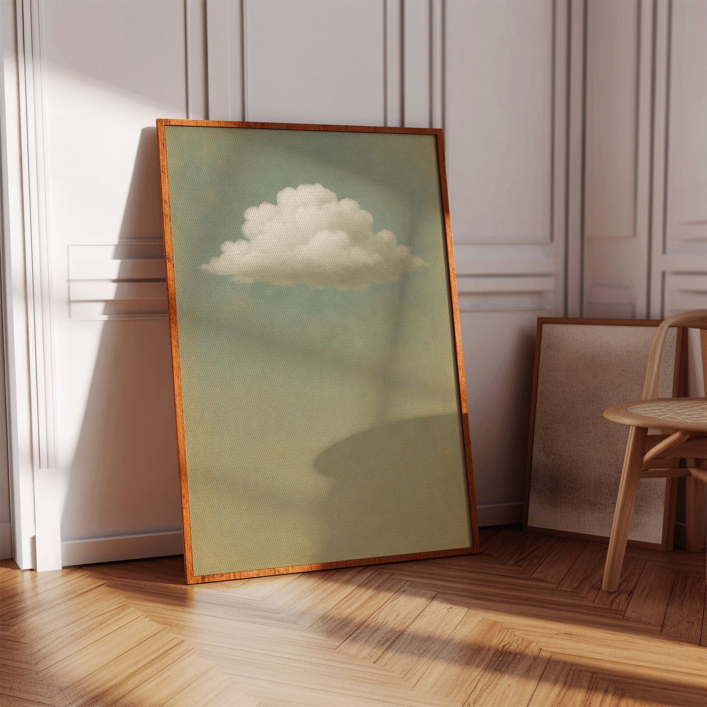 Quiet Cloud Over Faded Horizon