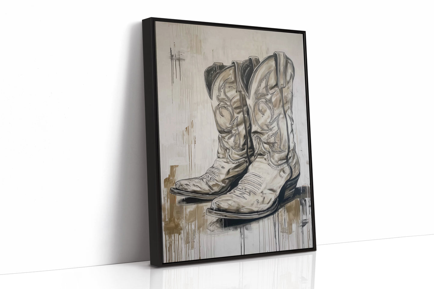 End of Trail Legacy - Weathered Cowboy Boots