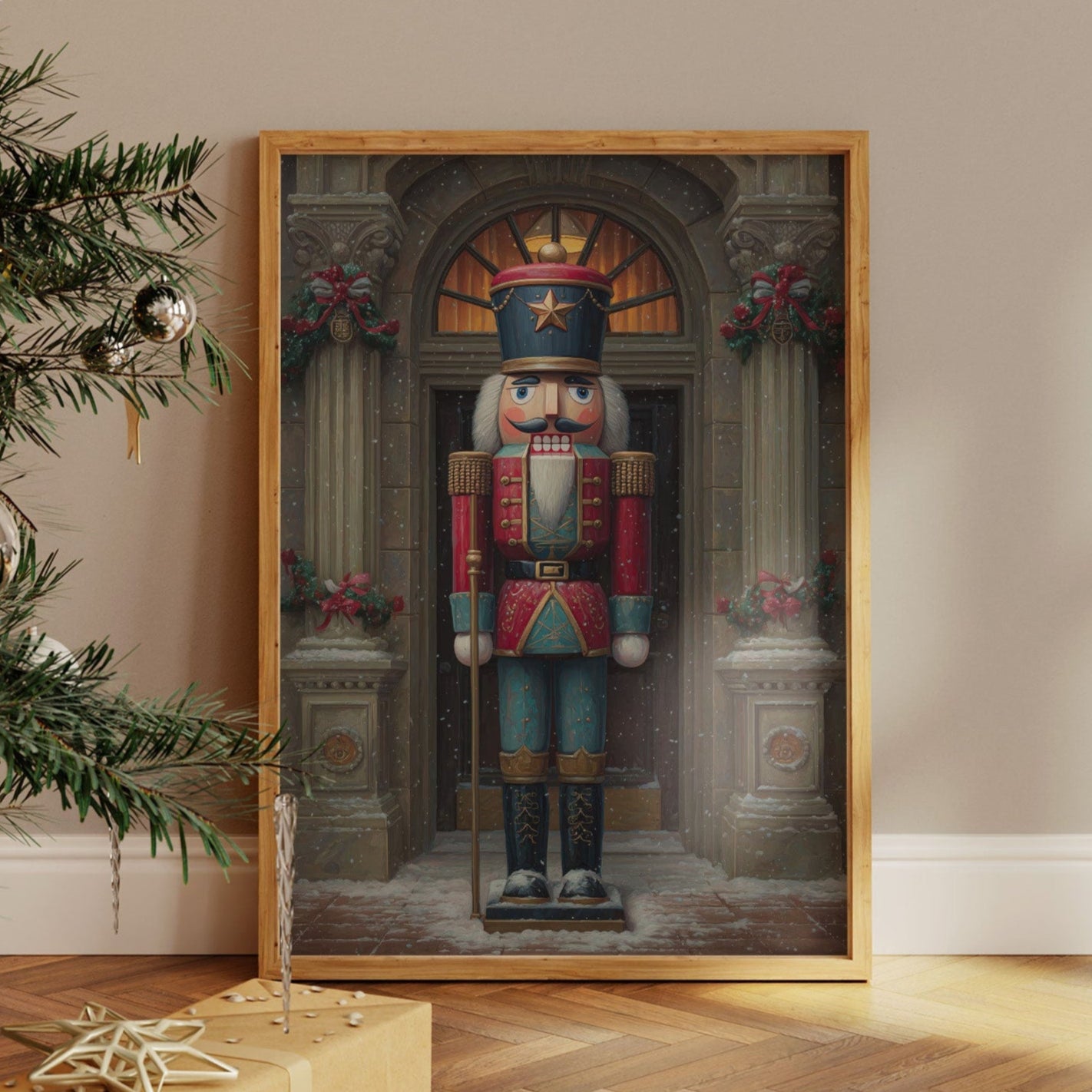 December's Steadfast Soldier Stands Watch