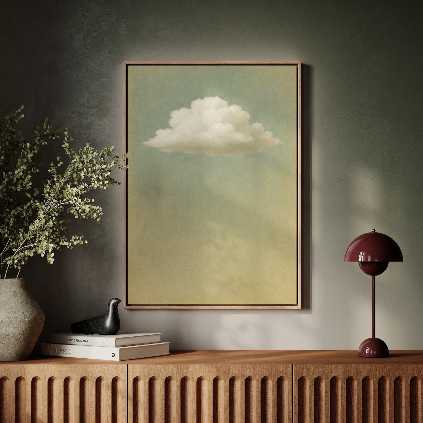 Quiet Cloud Over Faded Horizon