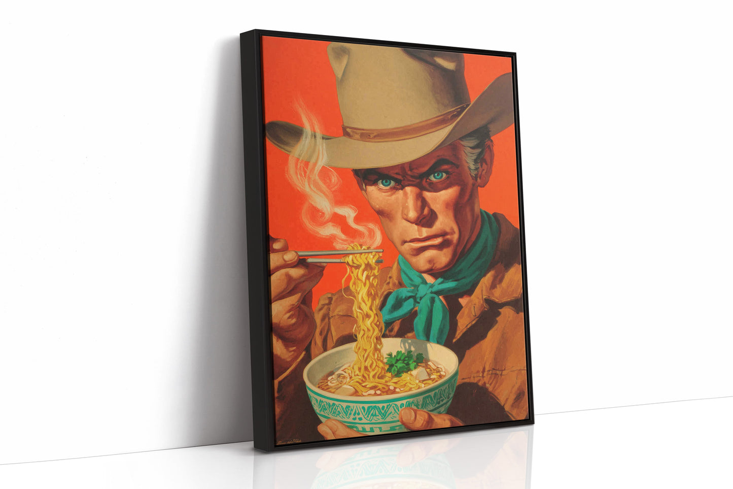 Noodles Under a Western Sky