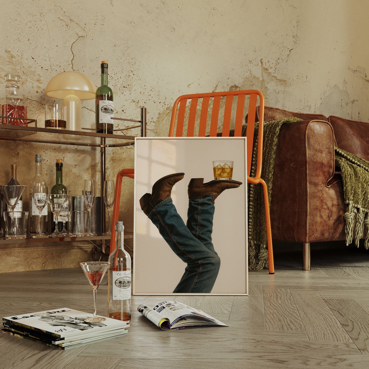 Rough Edges, Smooth Pour