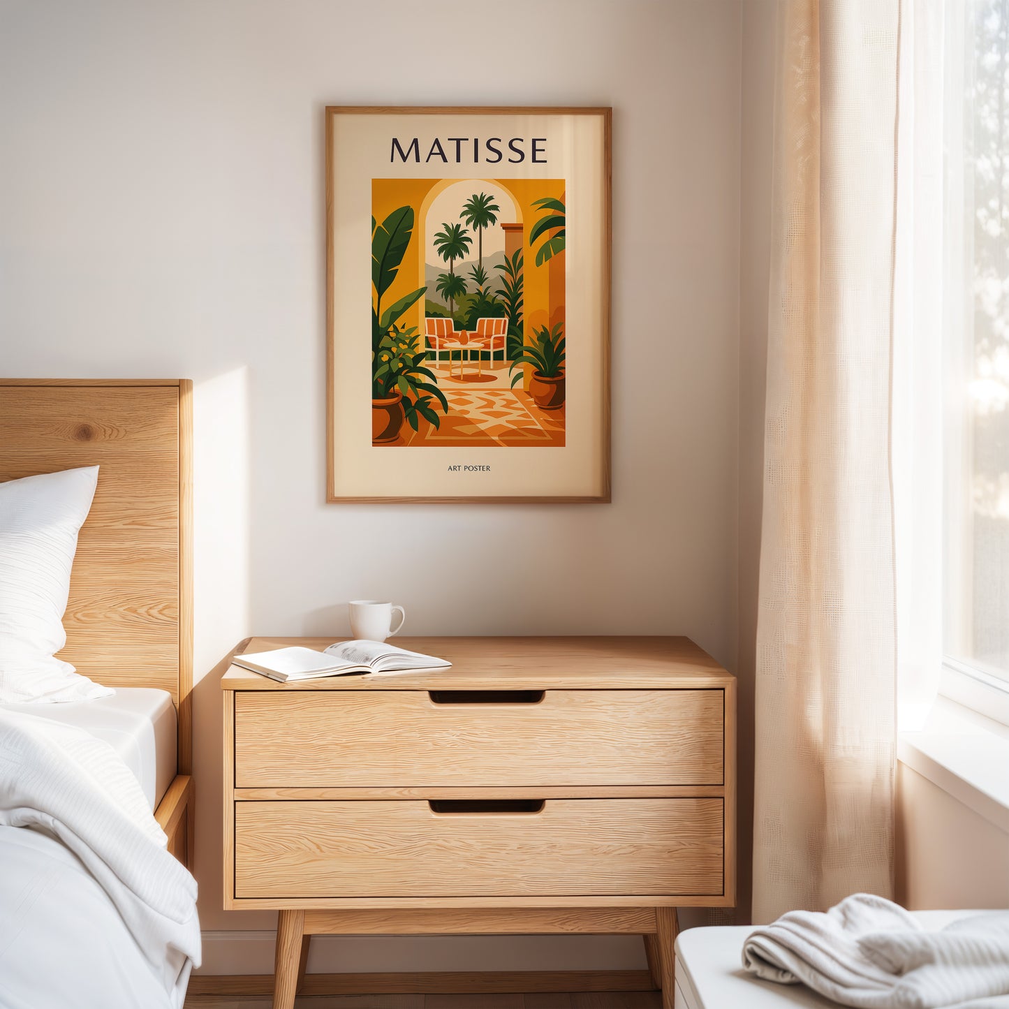 Tropical Archway in Matisse Style