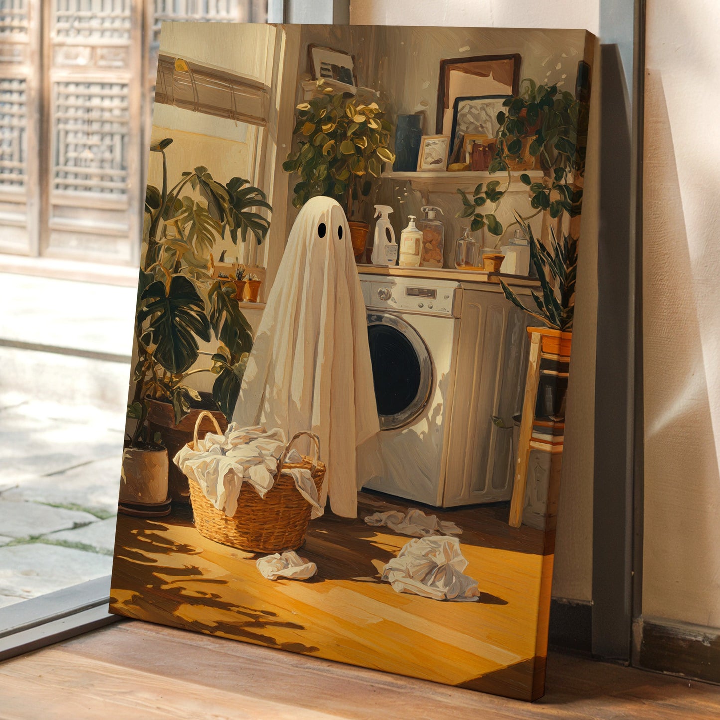 Specter Among the Sunlit Laundry