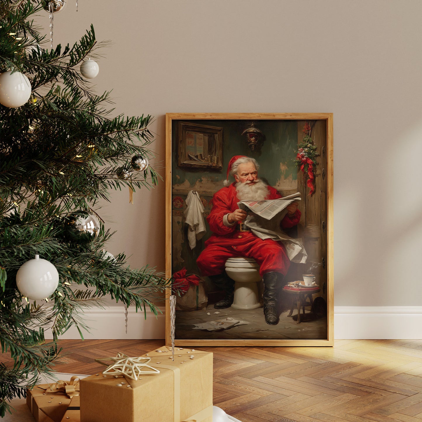 Morning News At The North Pole