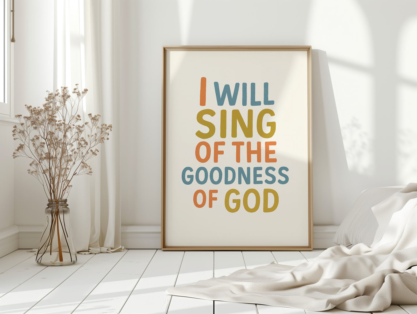 Sing of the Goodness of God Print