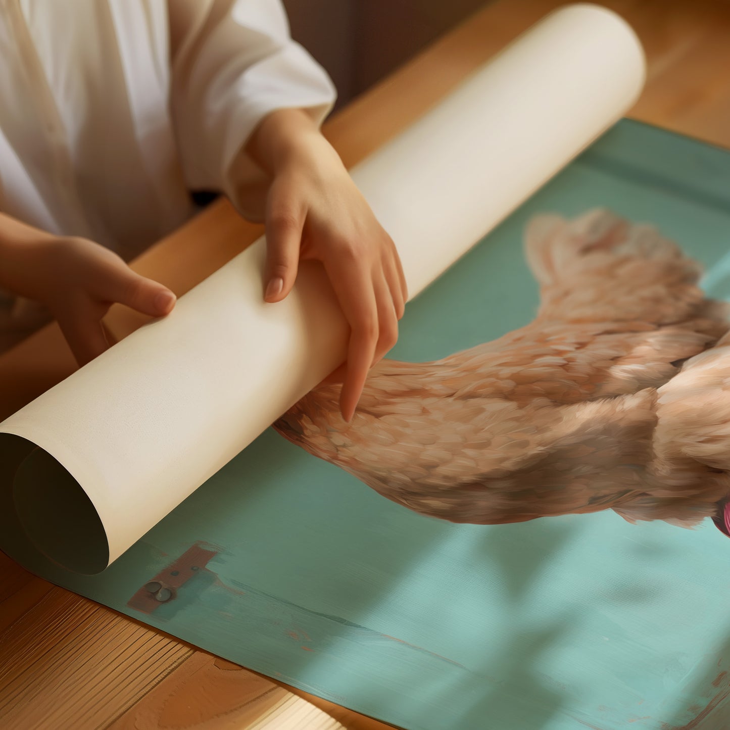 Cowgirl Chicken Struts Pink Boots