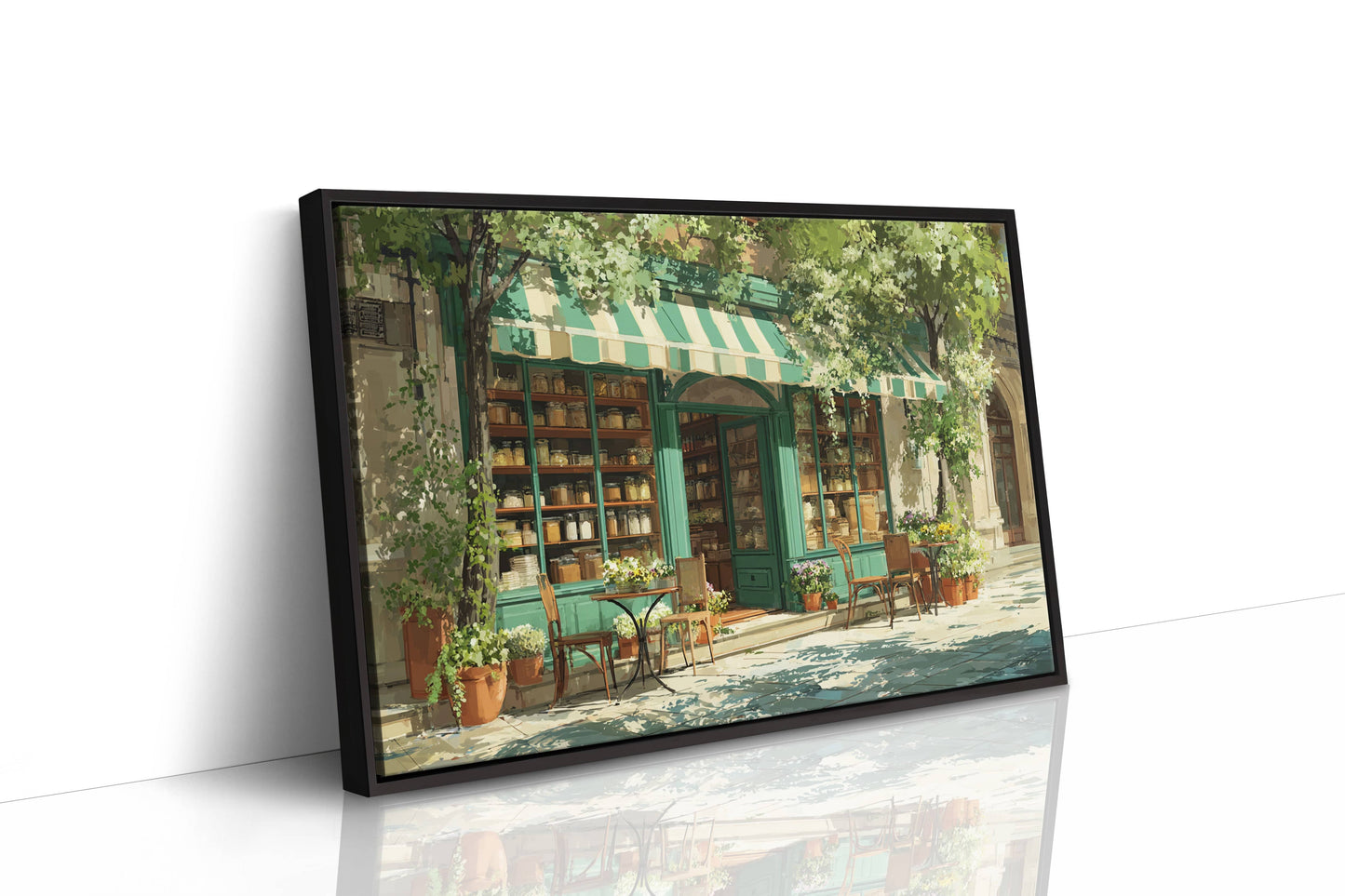 Summer Spills Into Corner Cafe