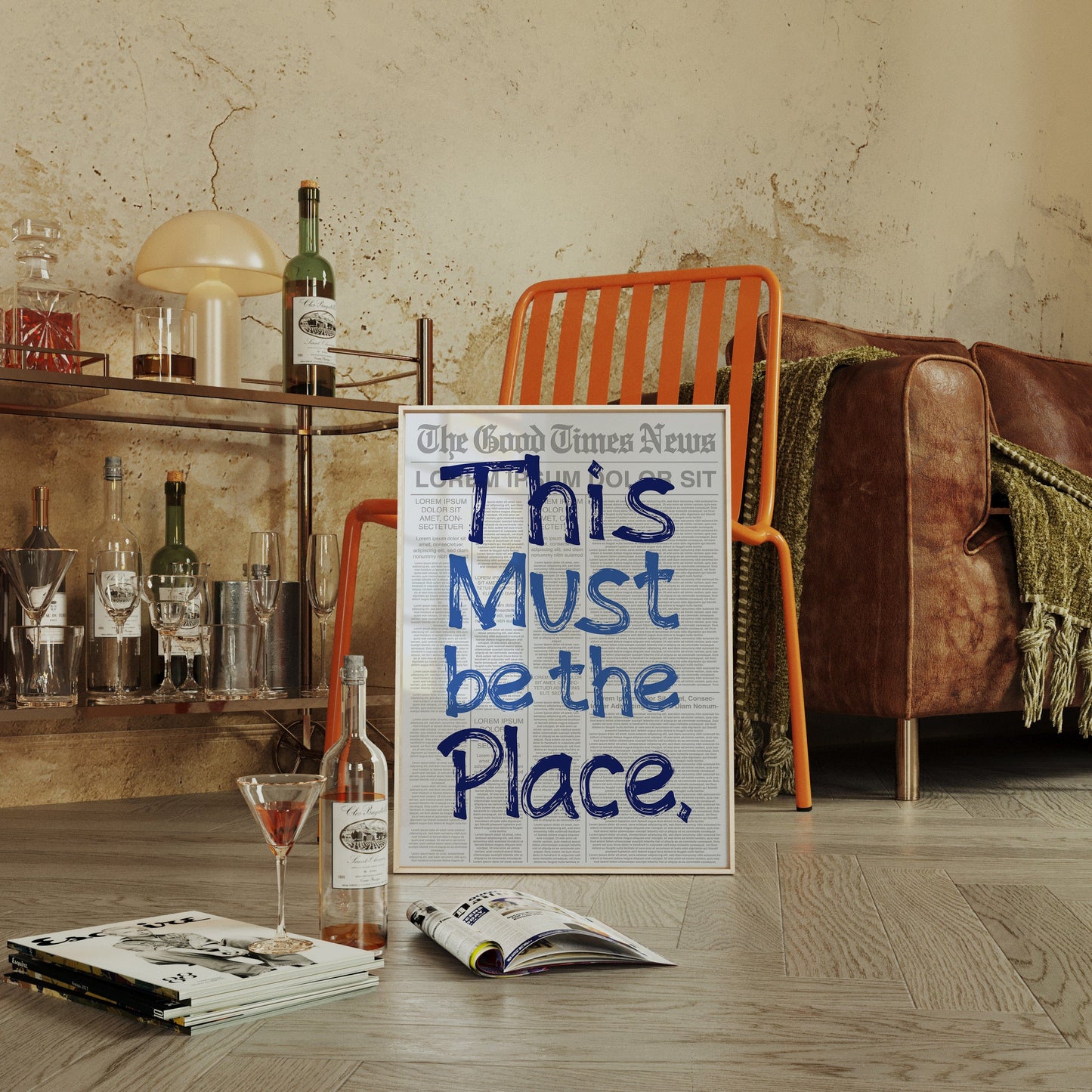 Blue Letters Find Their Home