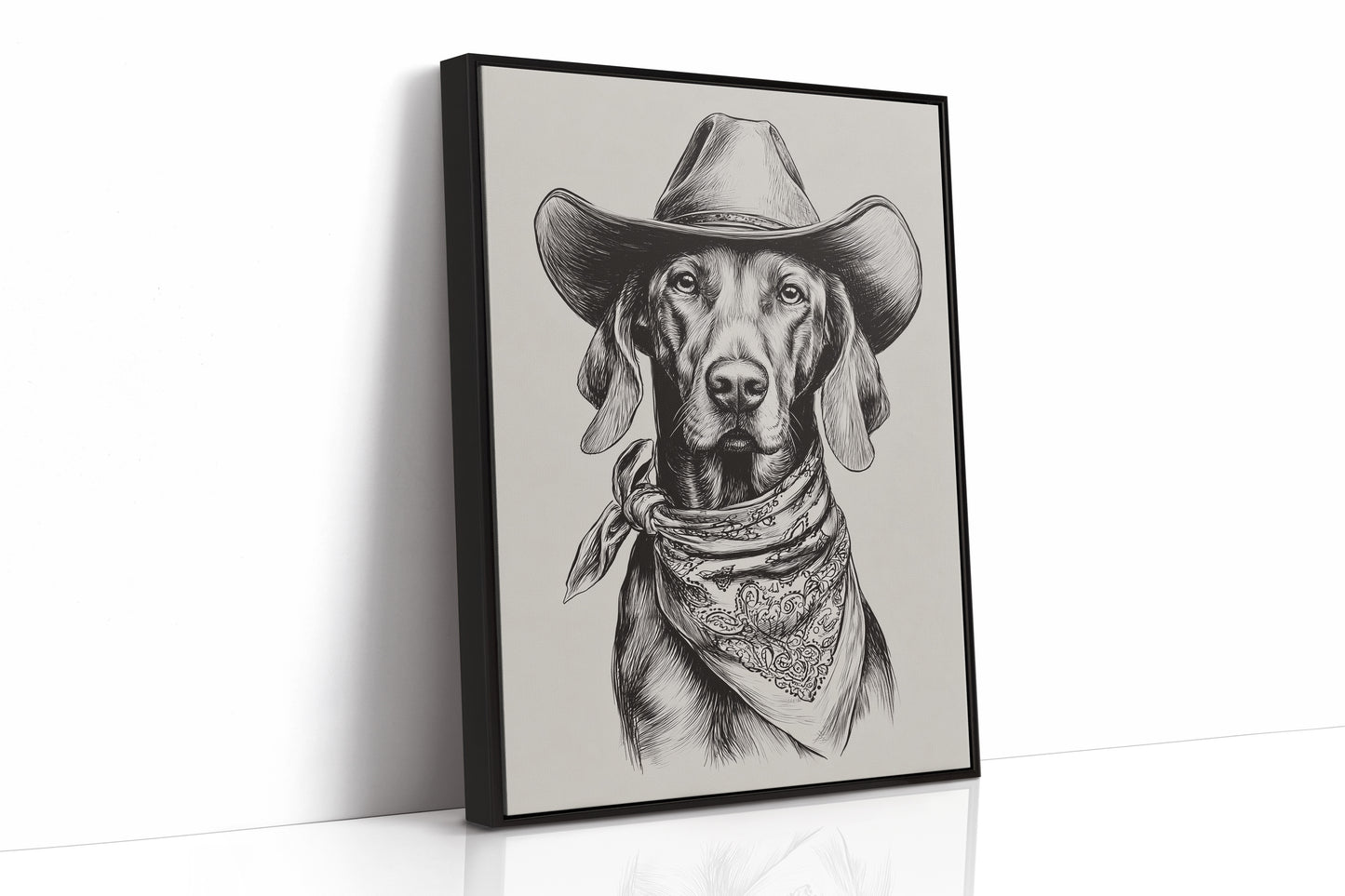 The Canine Cowboy's Resolve