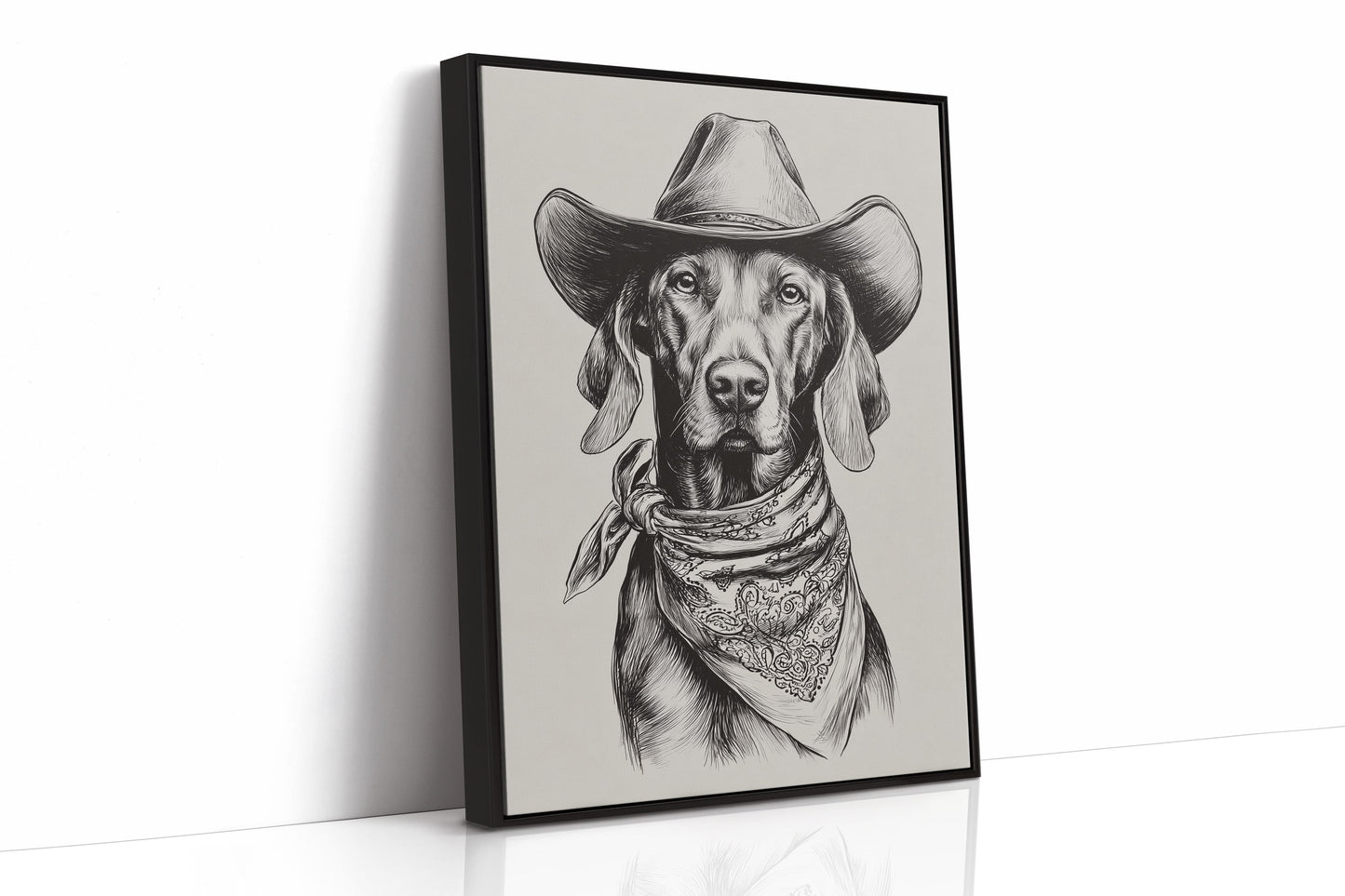 The Canine Cowboy's Resolve