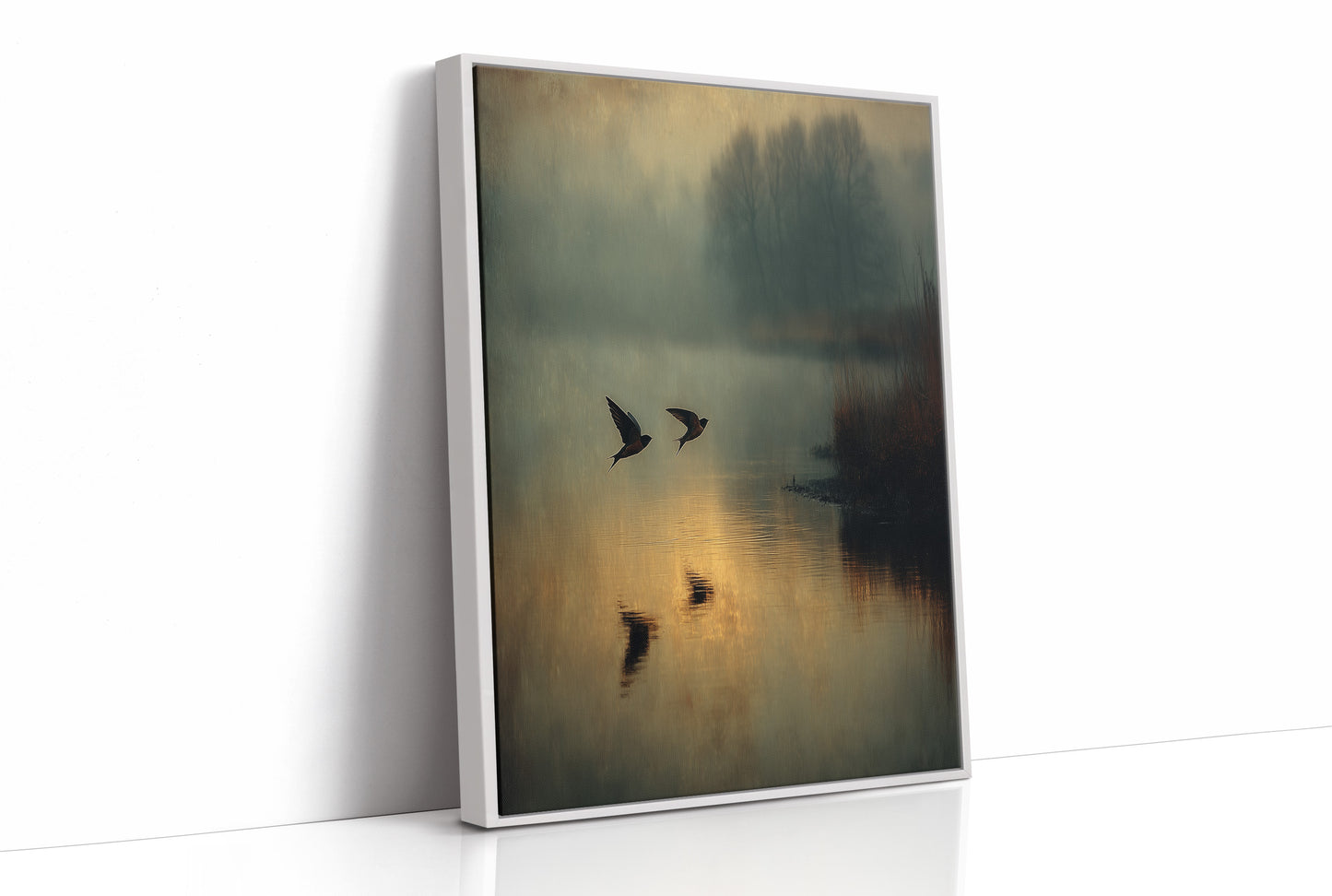 They Flew Low Over Still Water