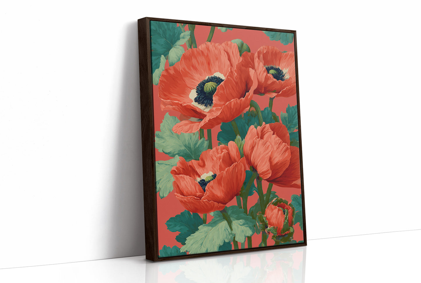 Red Poppies on a Warm Afternoon