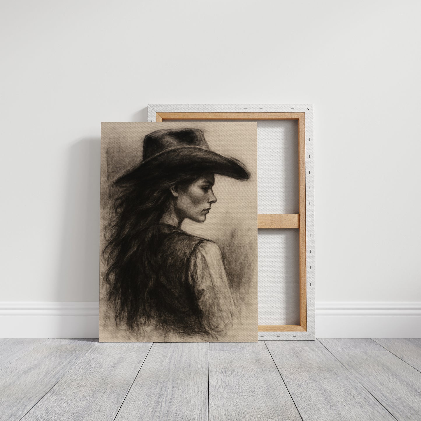 Cowgirl in Charcoal