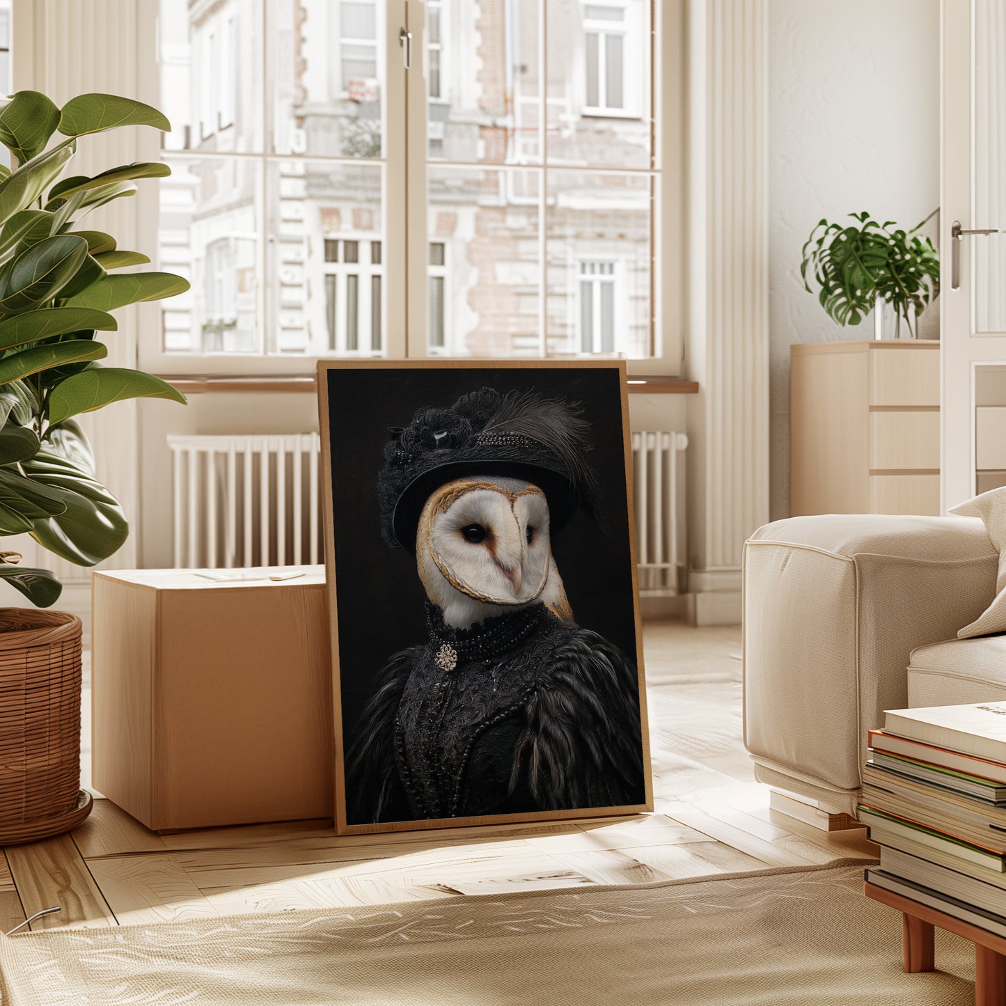 Elegantly Dressed Regal Owl