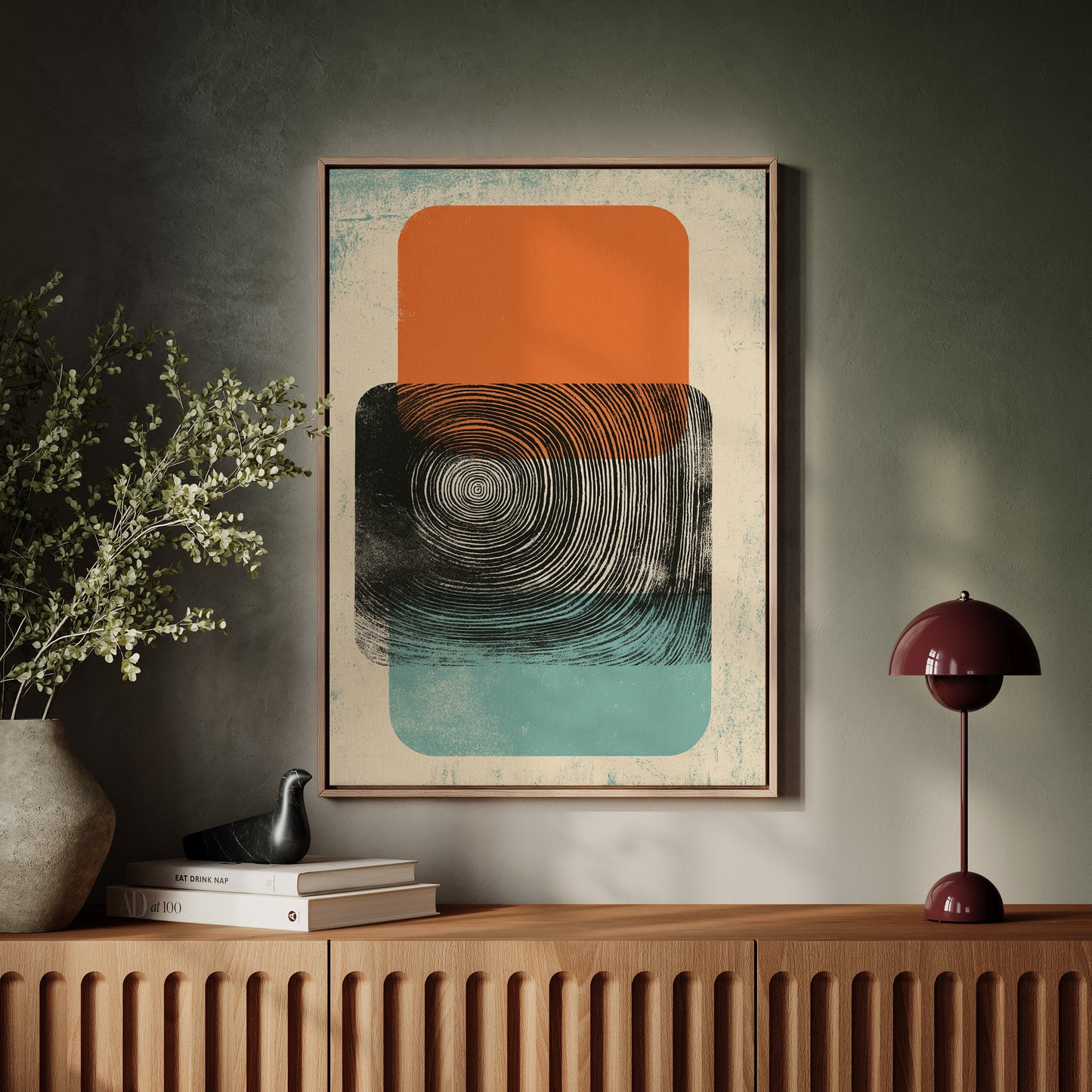 Circular Patterns in Bold Colors