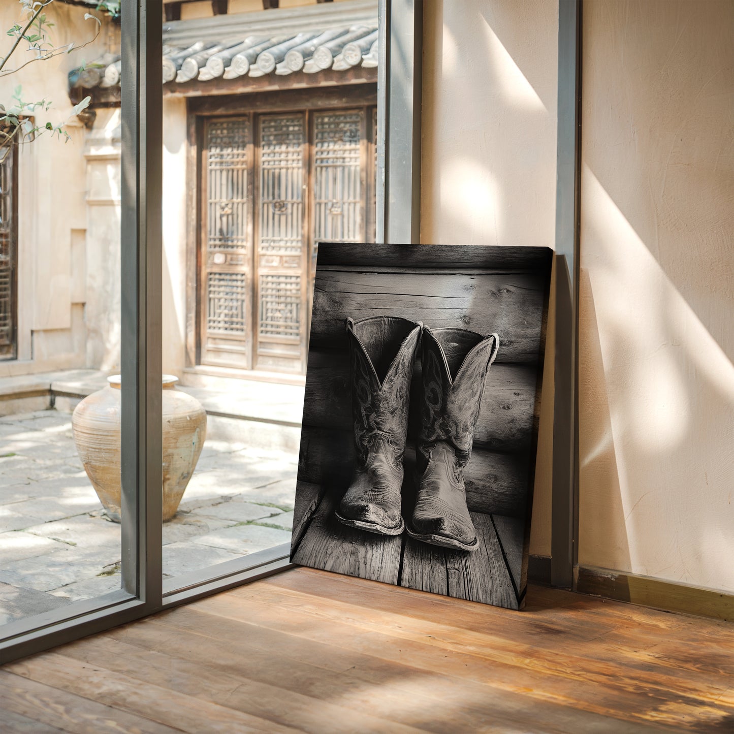 Weathered Boots and Western Roots