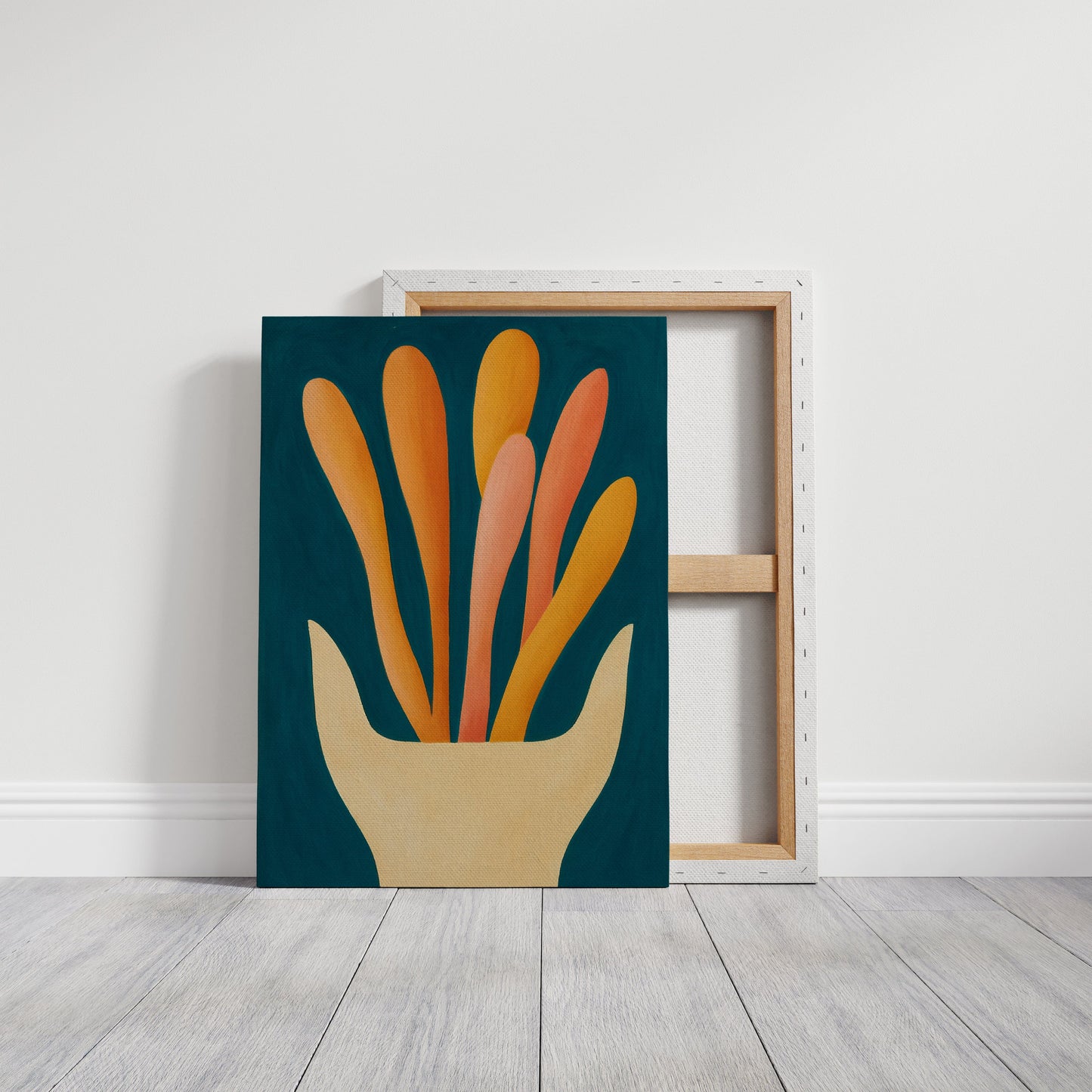 Sunlit Fingers Reach For Sky