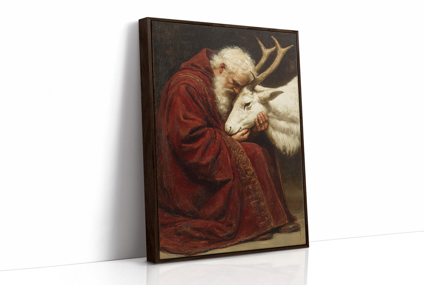 The Old Man and His Reindeer
