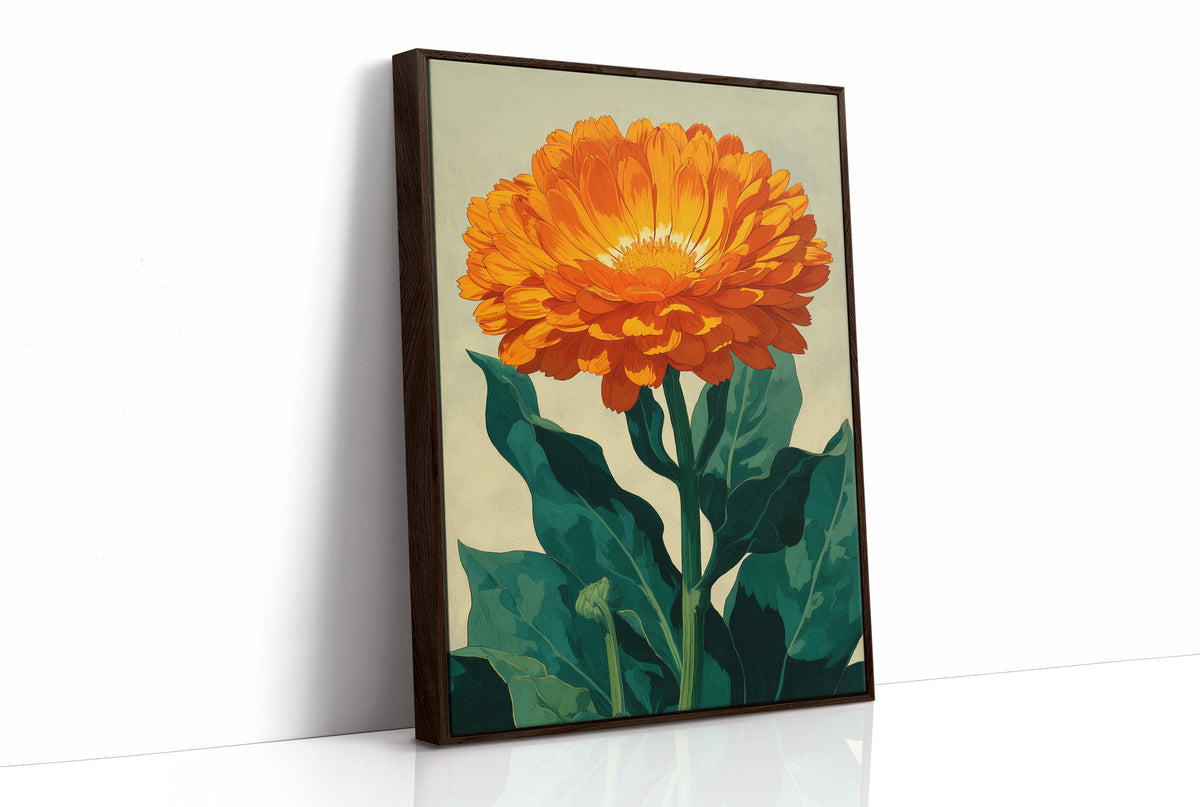 The Calendula Held the Light