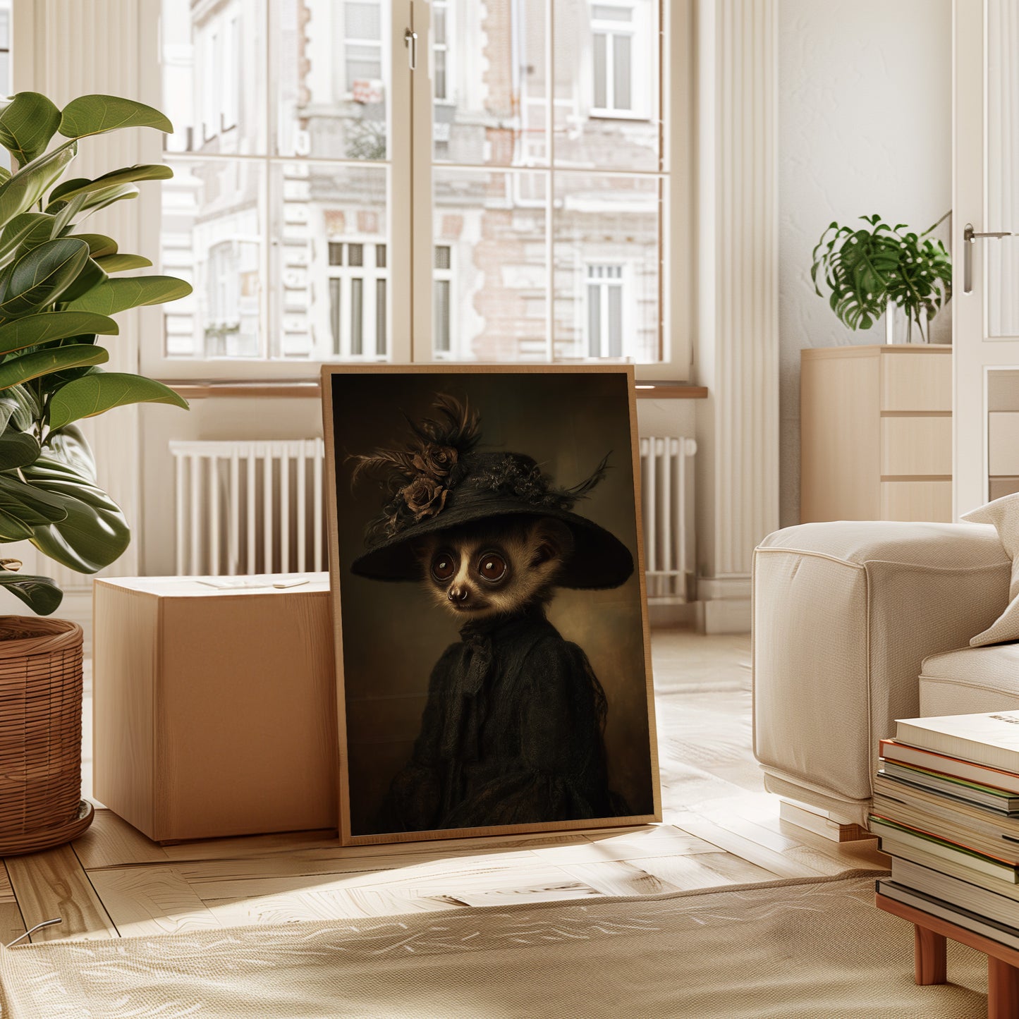 Regal Lemur Elegance