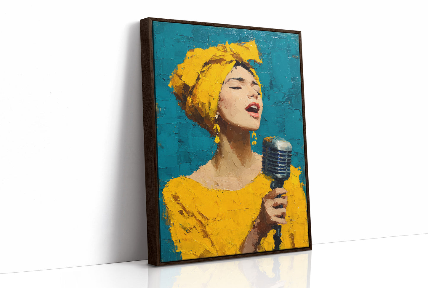 Song in Yellow and Teal