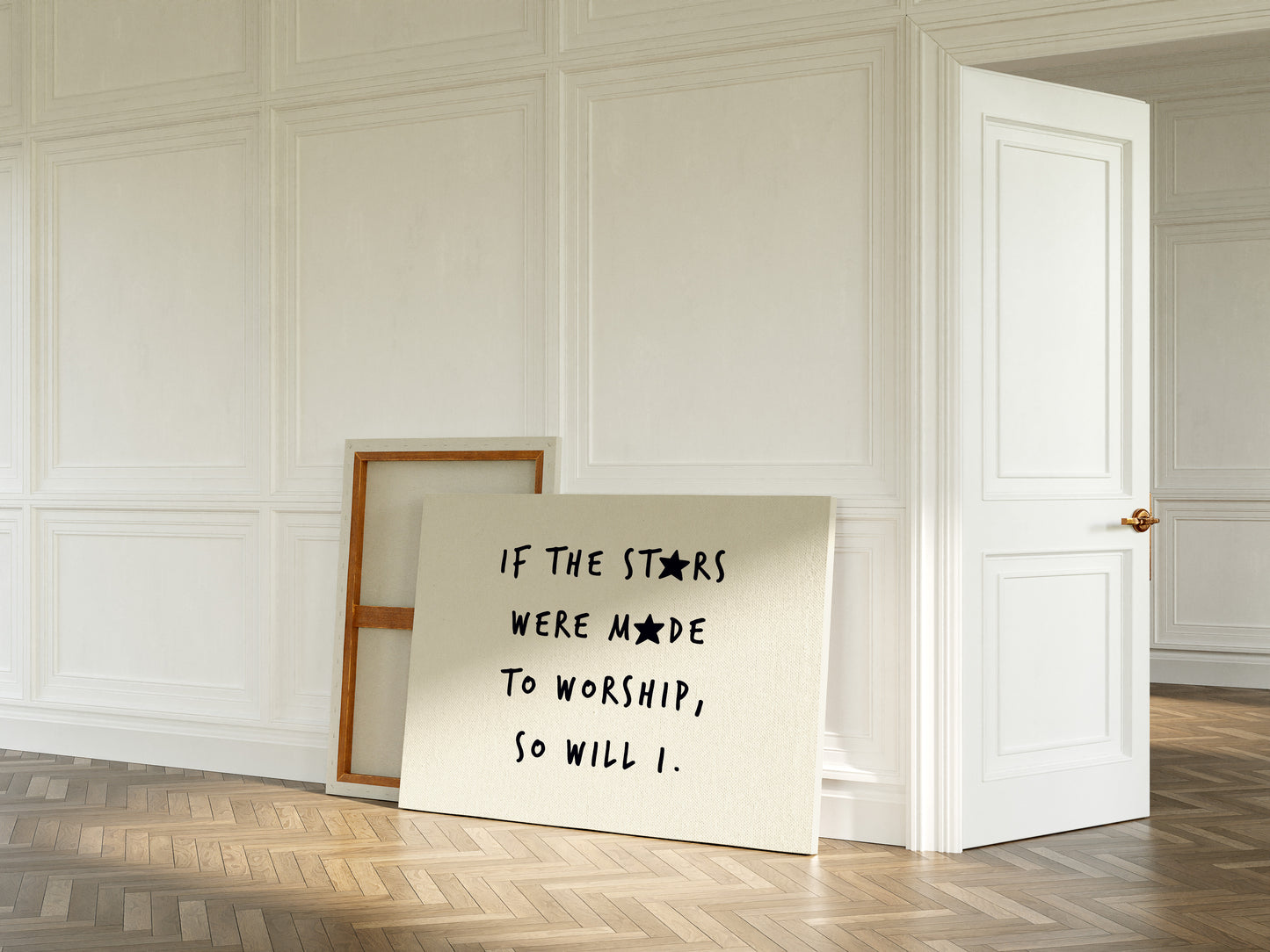 So Will I Worship Stars Print