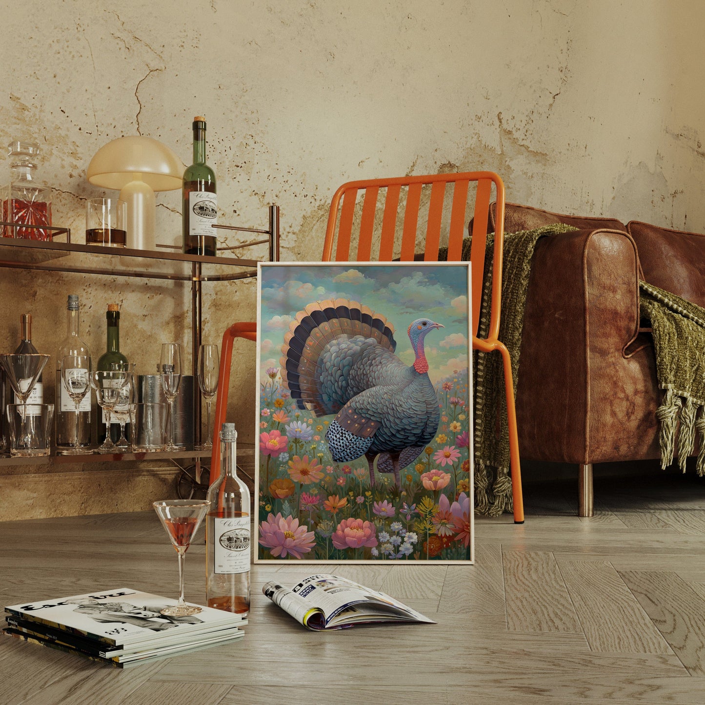 Wildflowers Crown The Turkey King