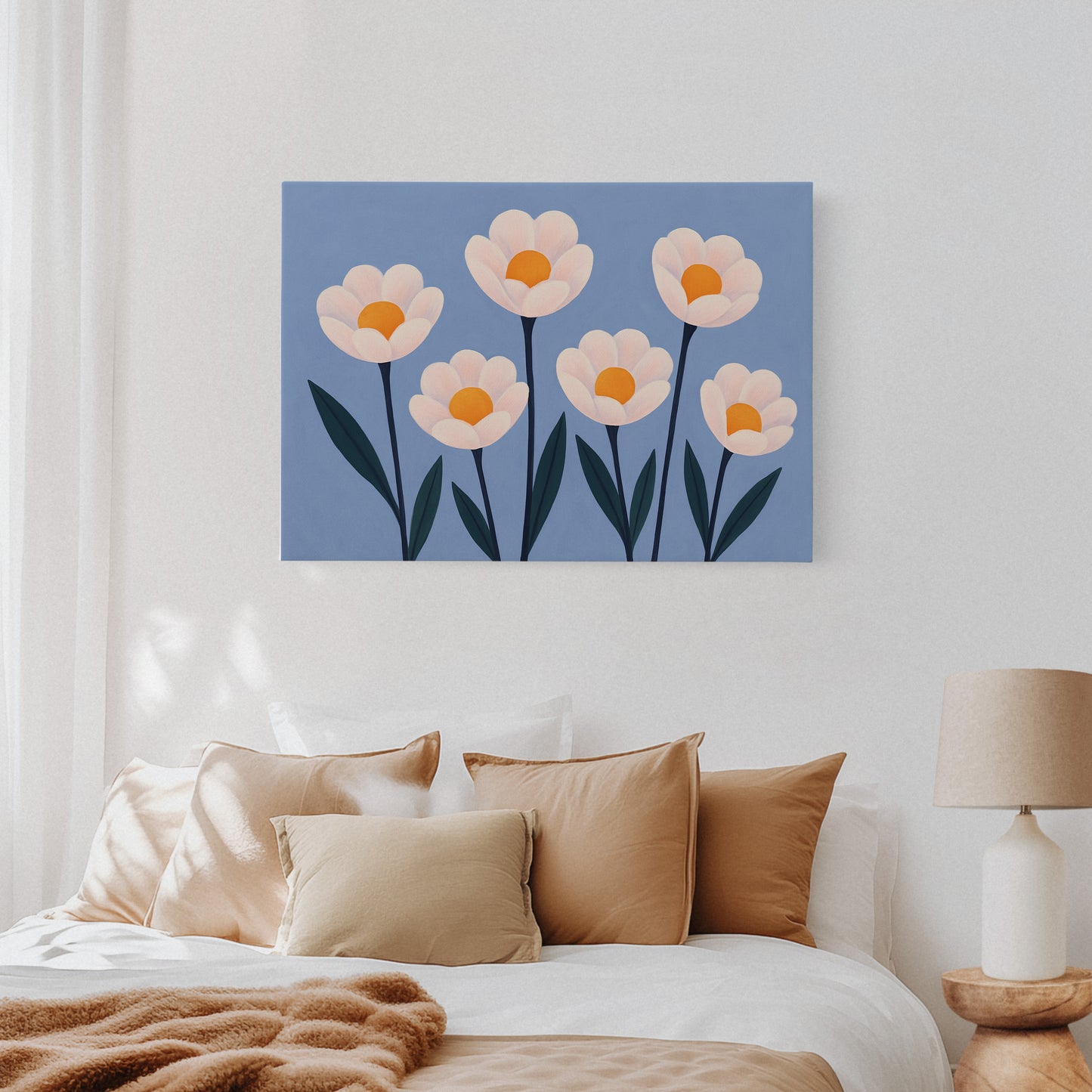 Sunlight Blooms in a Blue Sky