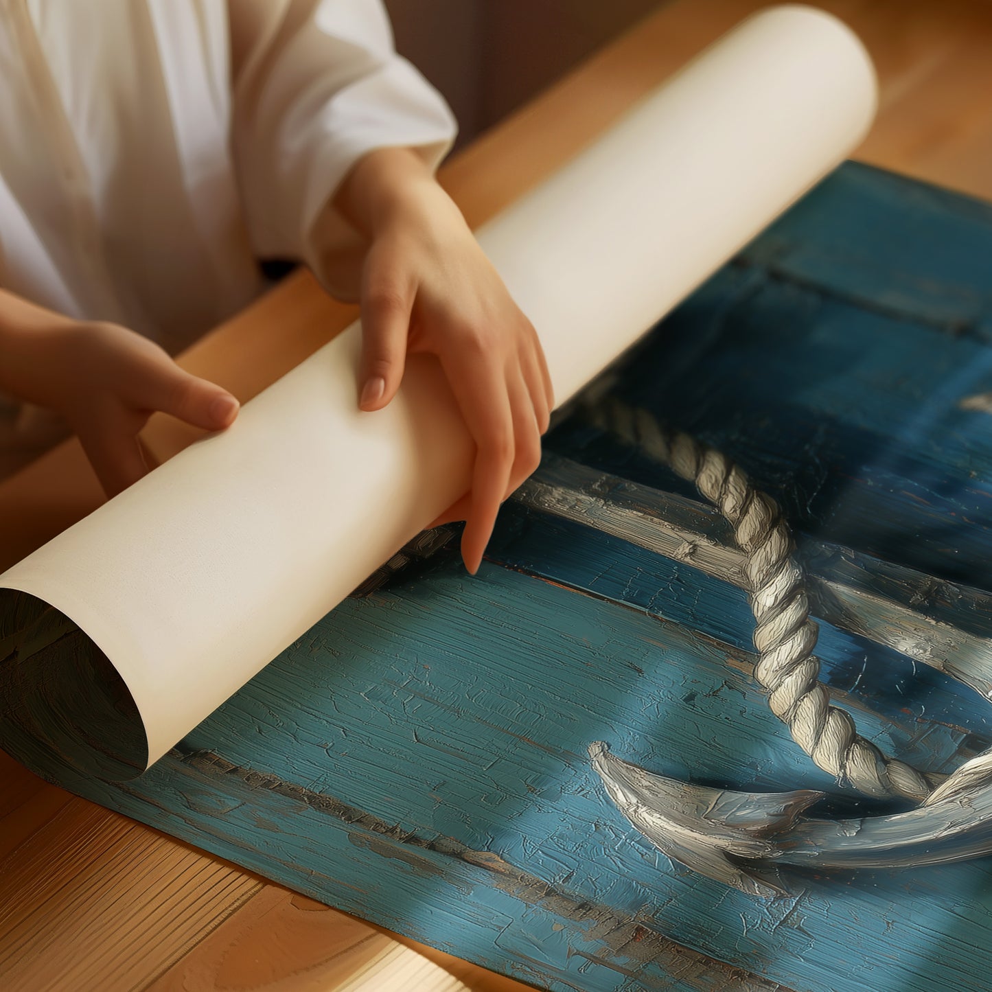 Weathered Anchor Meets Modern Comfort