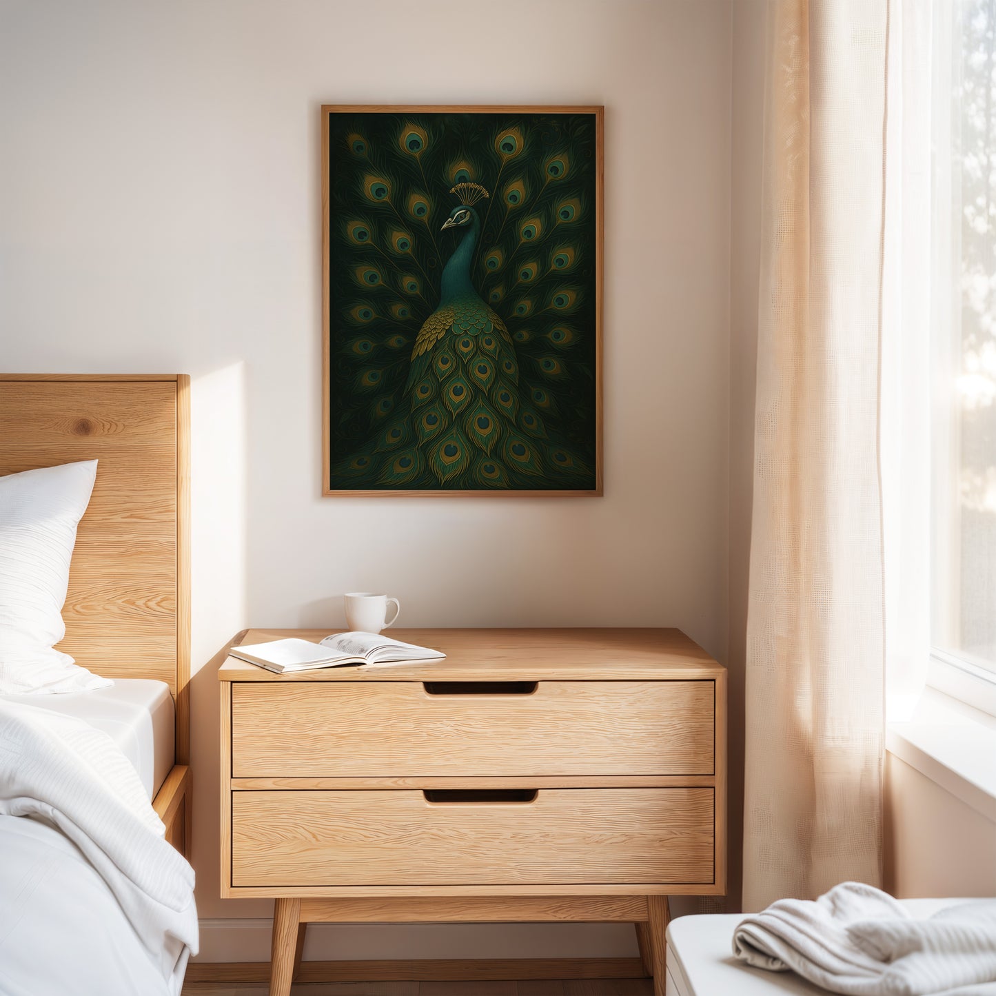 Crowned in Feathers and Midnight Grace