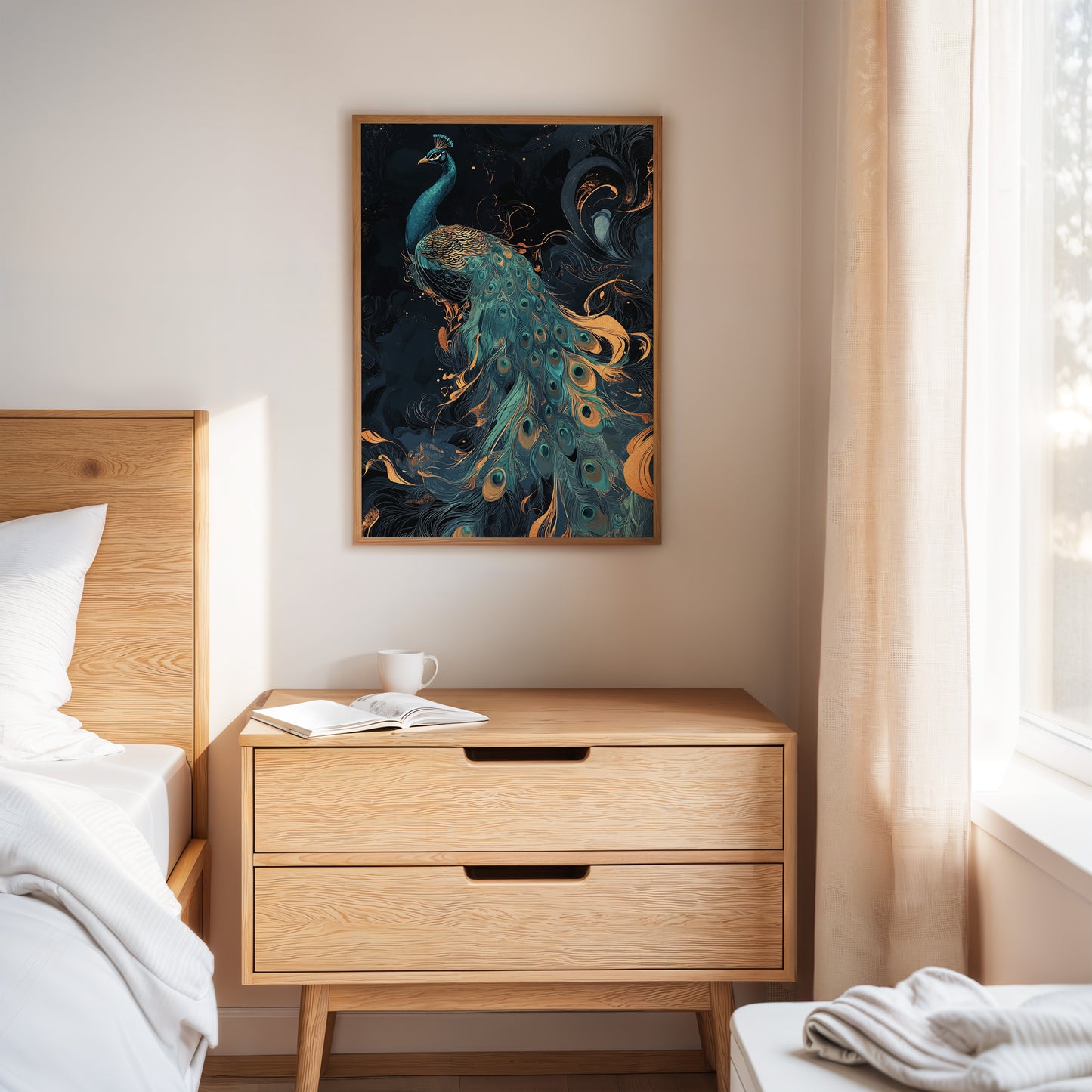 Embers in a Peacock's Wake