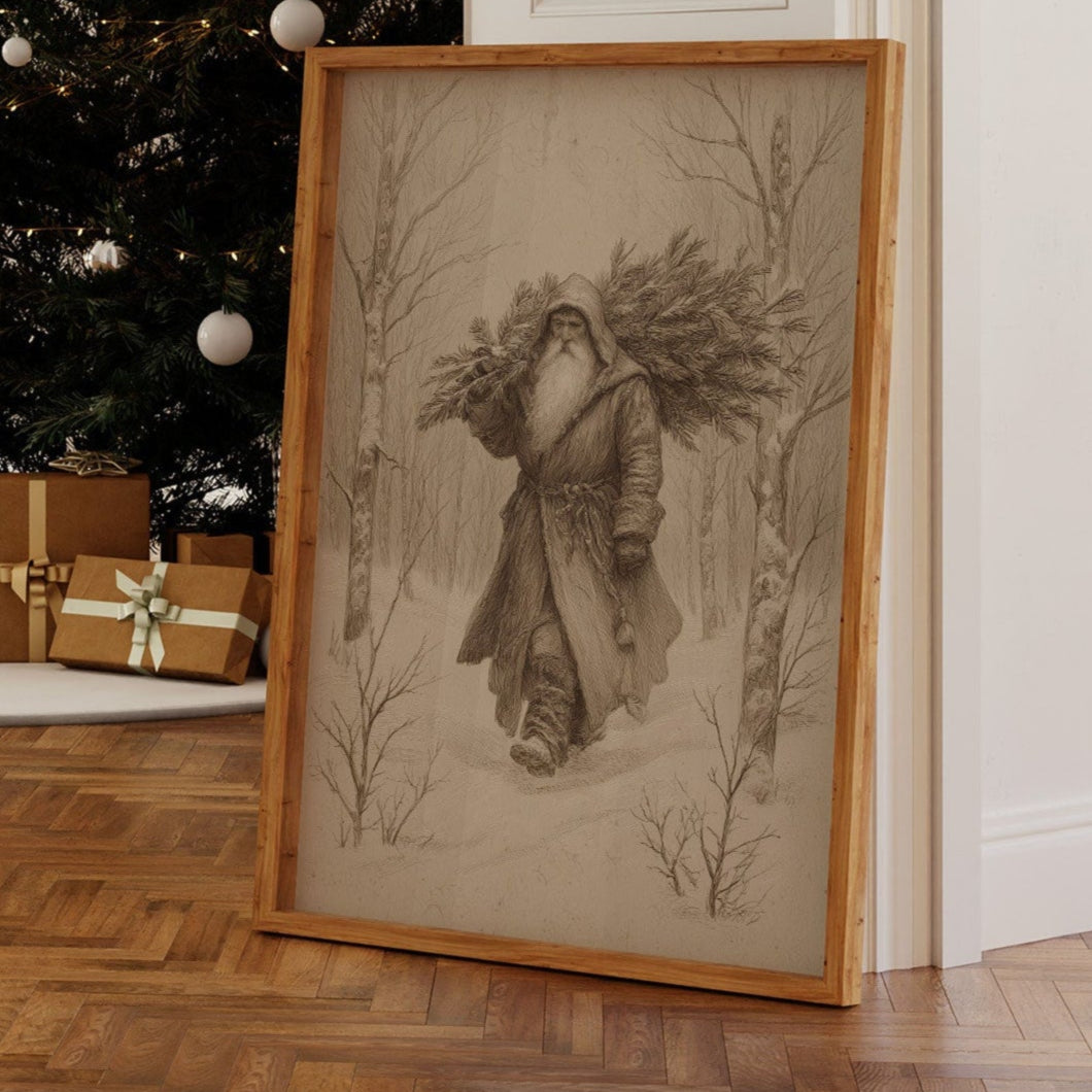 Winter Tales Through Forest Paths